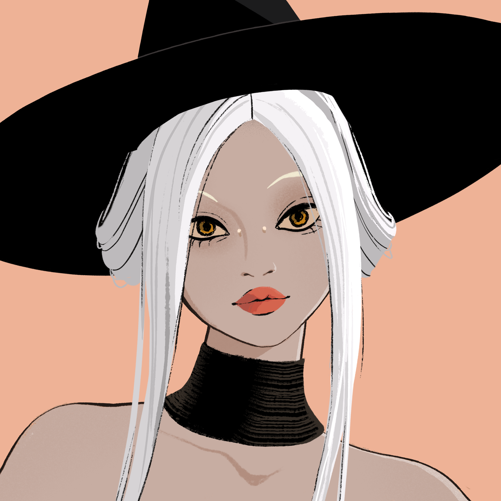 a portrait of Devotee blaze