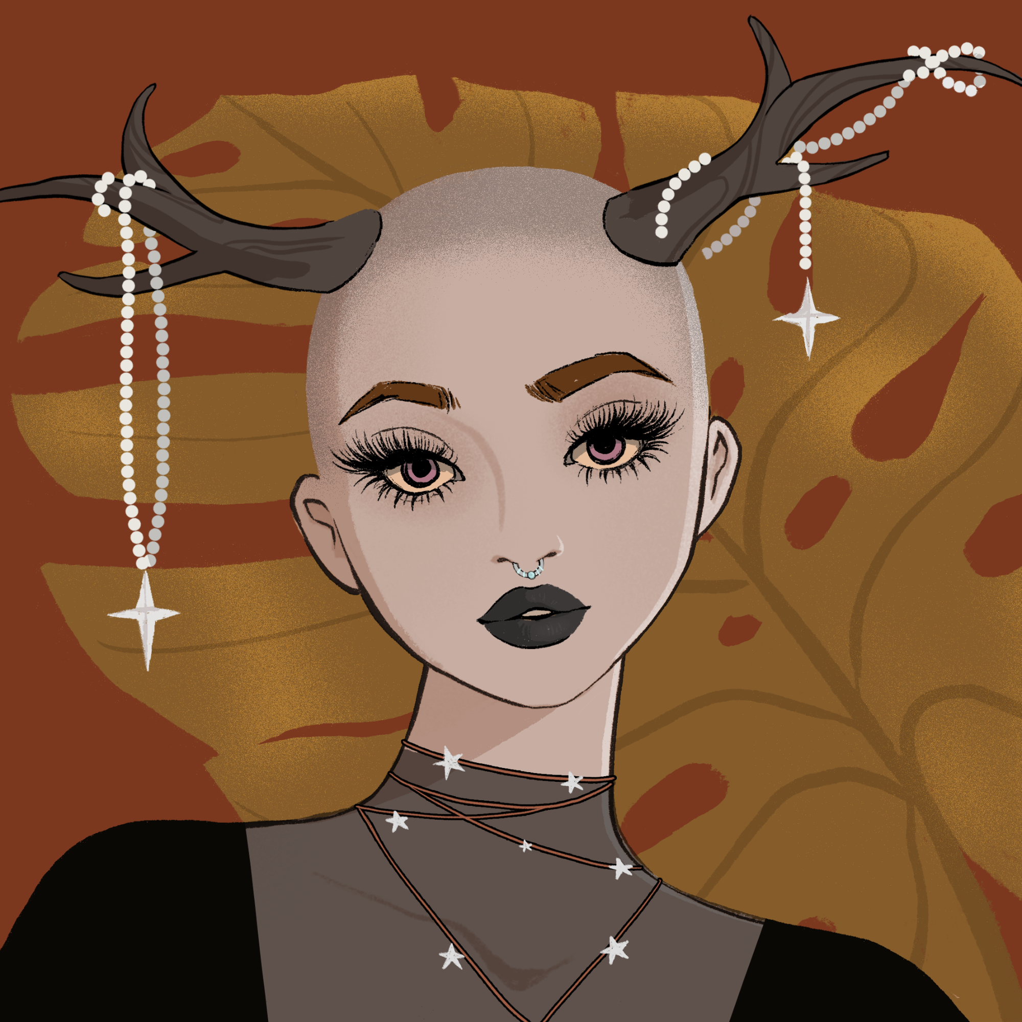 a portrait of Sesame, the resonant cupcake