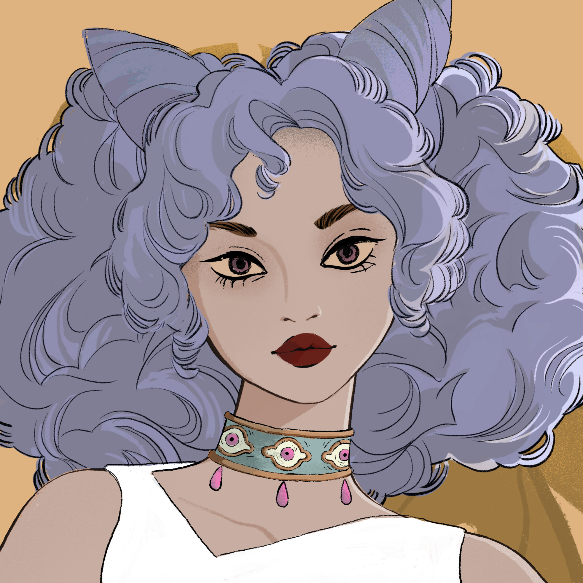 a portrait of Strawberry wind