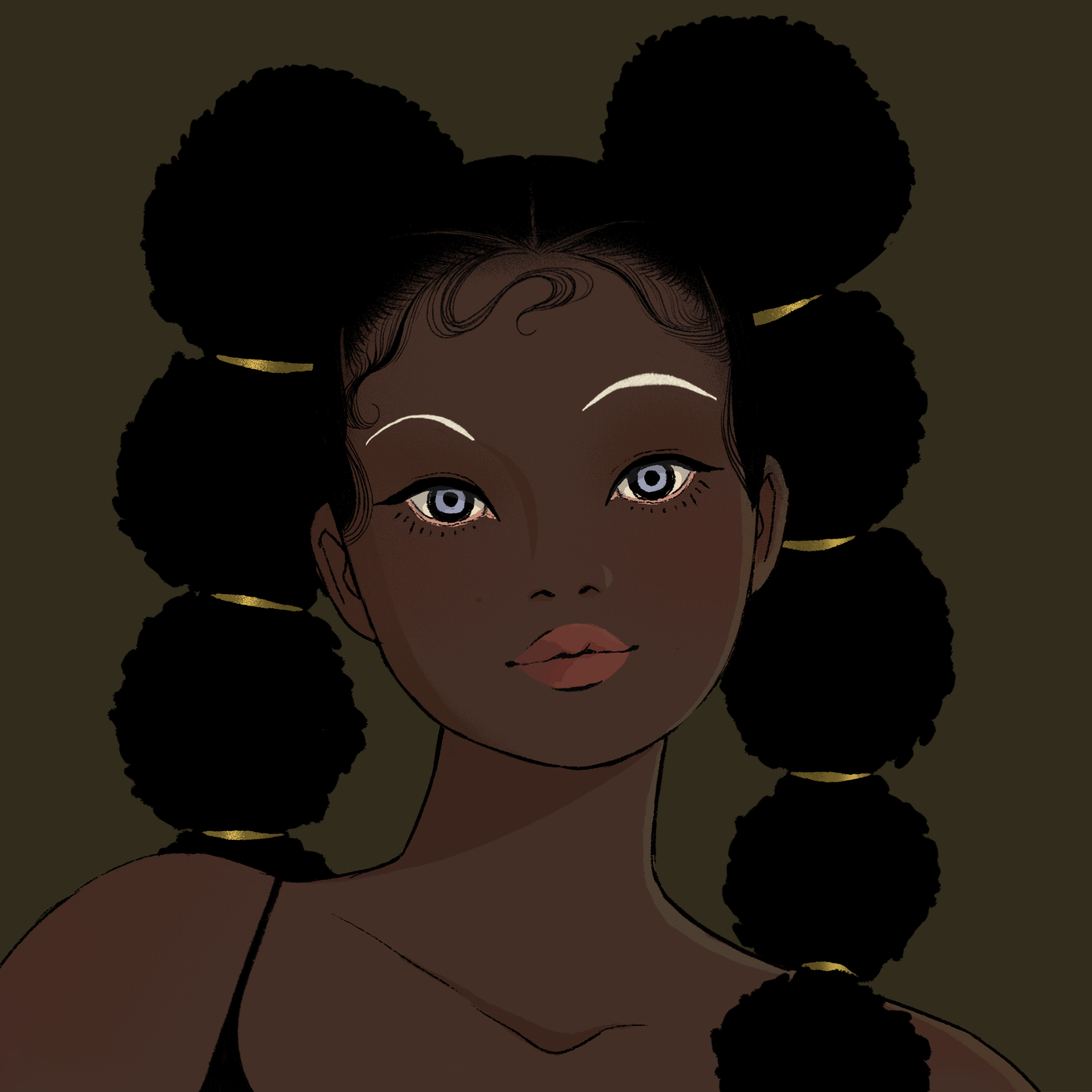 a portrait of Ursa, the linear chart