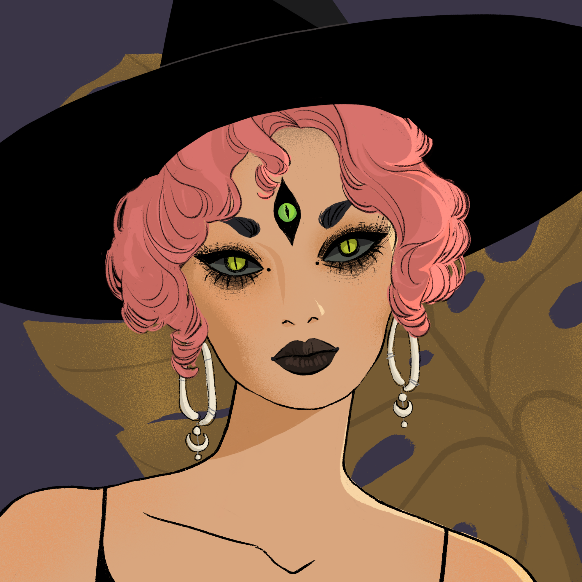 a portrait of Asacha the intense