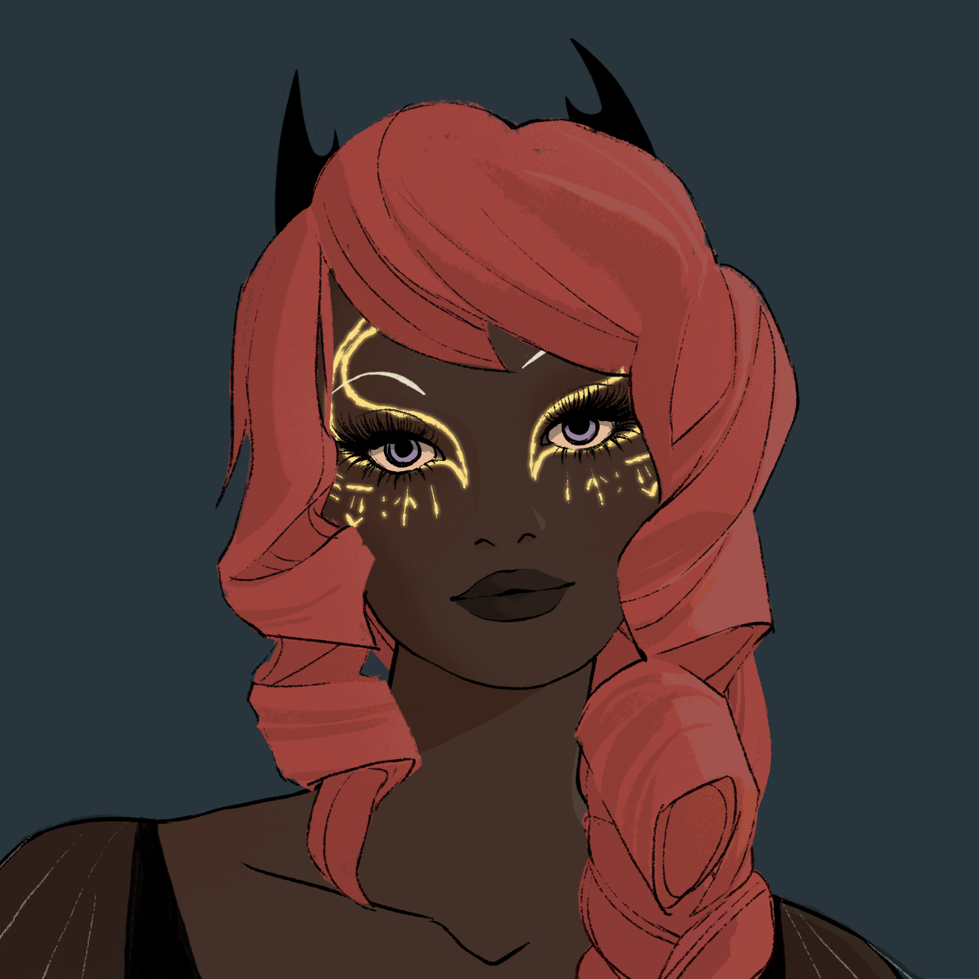a portrait of Lacerta