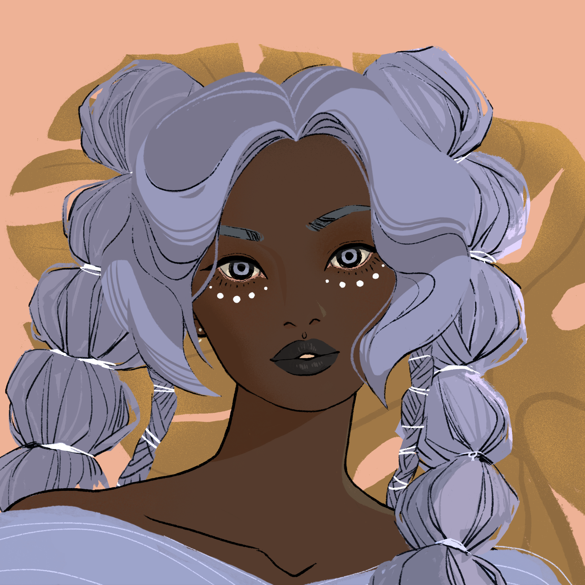 a portrait of Chervil the boysenberry