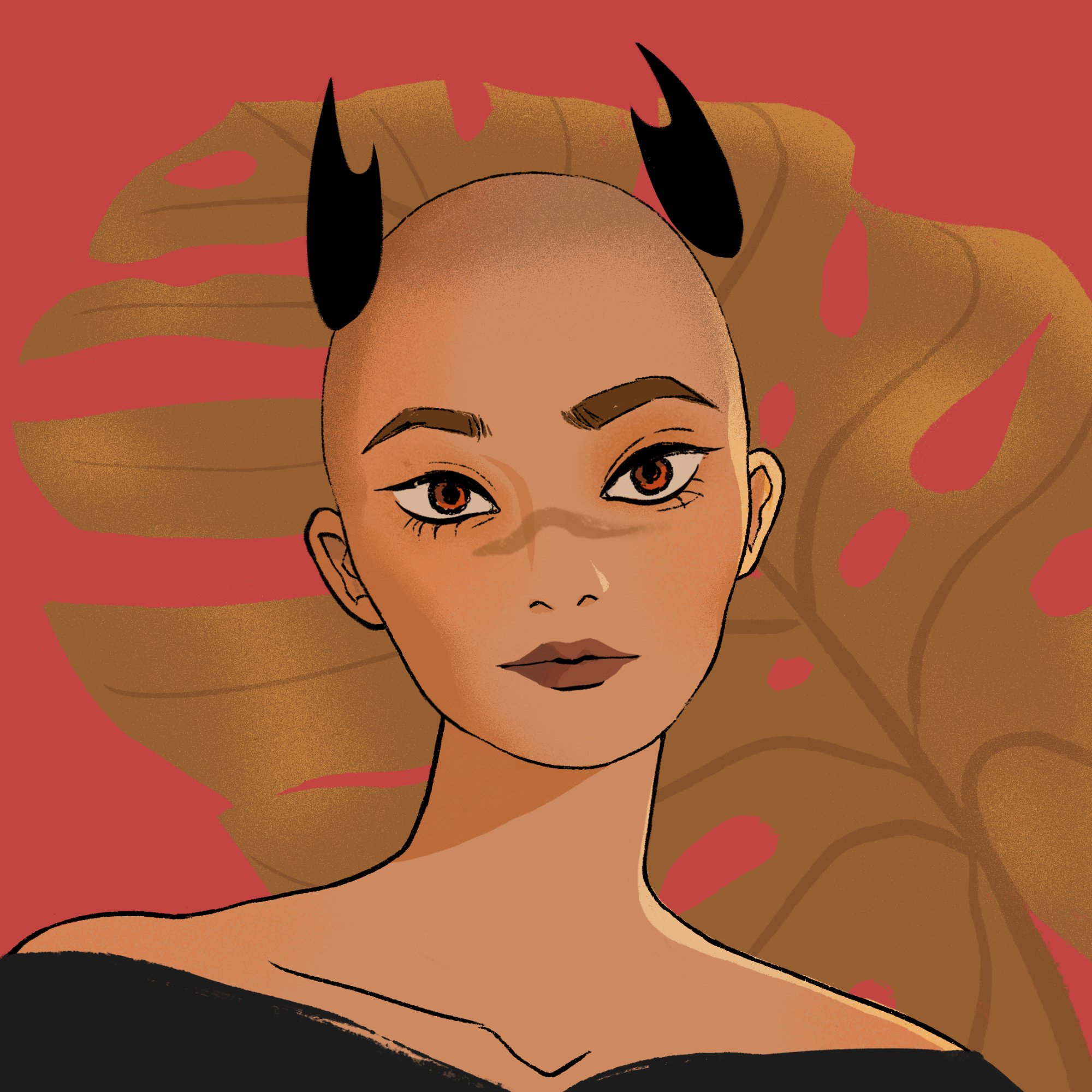 a portrait of Lolo of the asylum