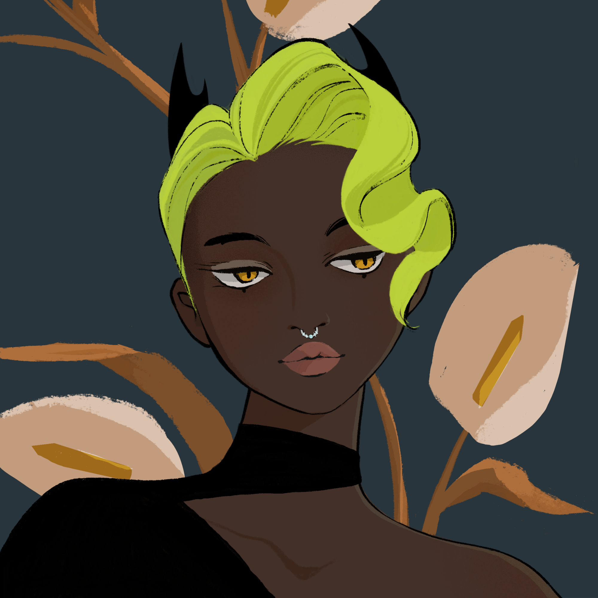 a portrait of Pupil variable