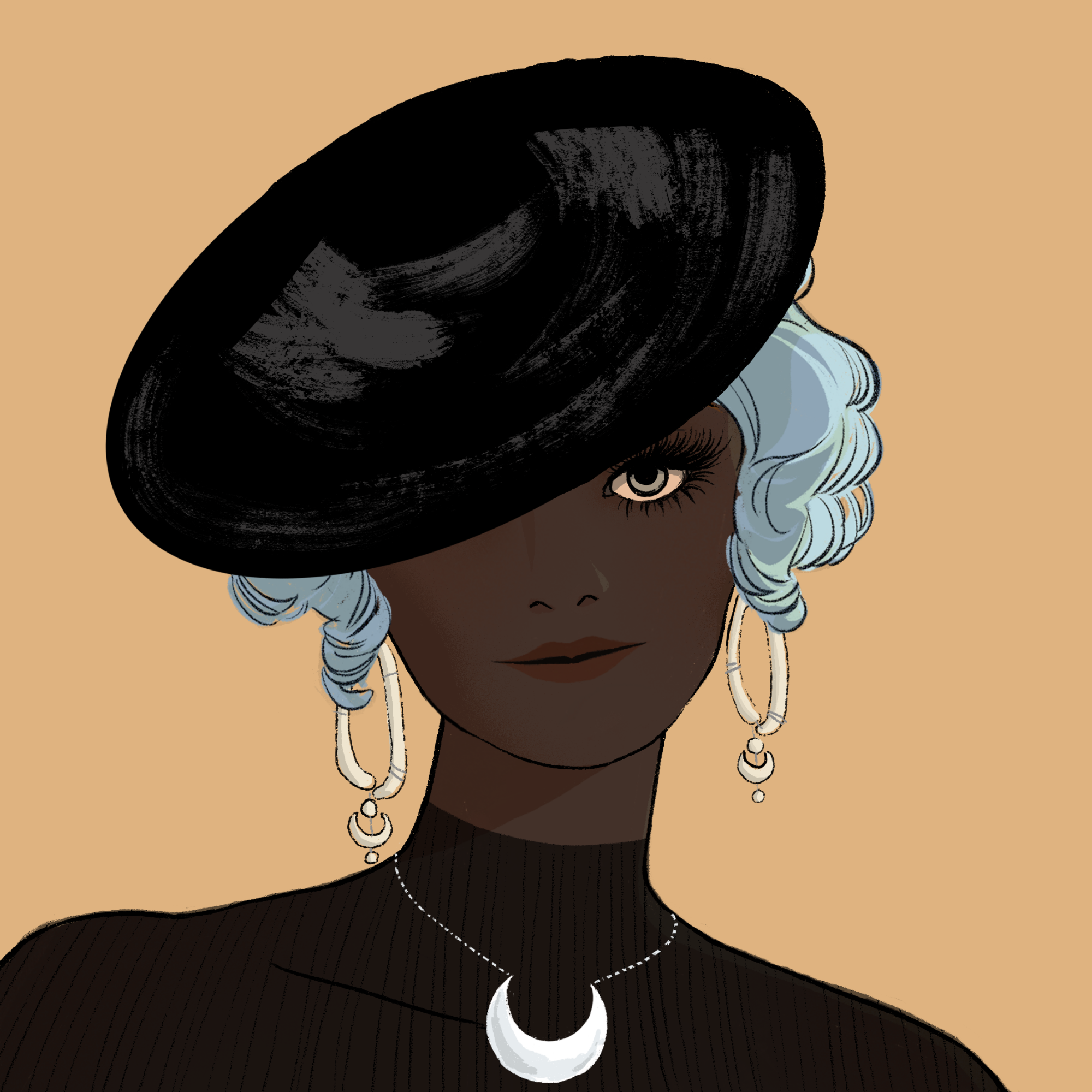 a portrait of Antimony, the unstained spirit