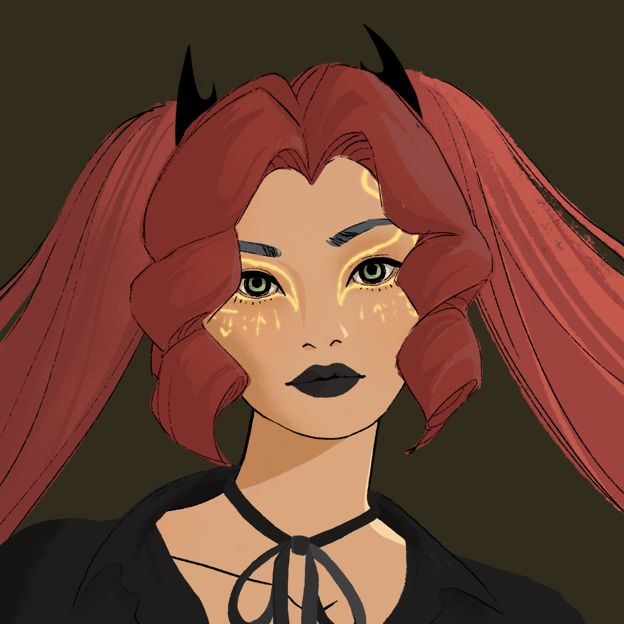 a portrait of Lacerta the insightful