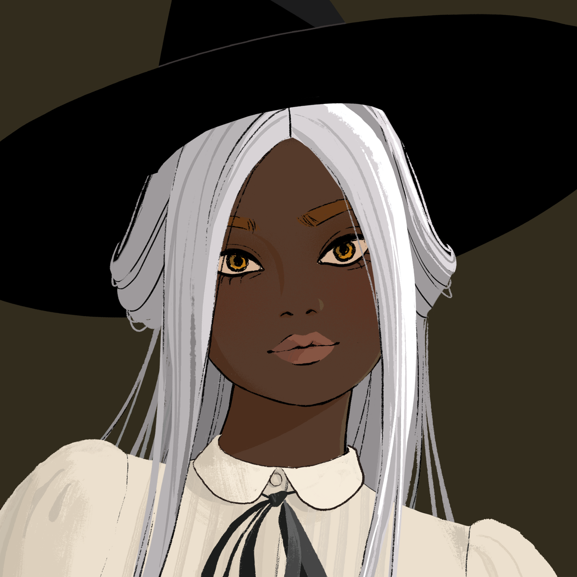 a portrait of Vela, the clever nonagon