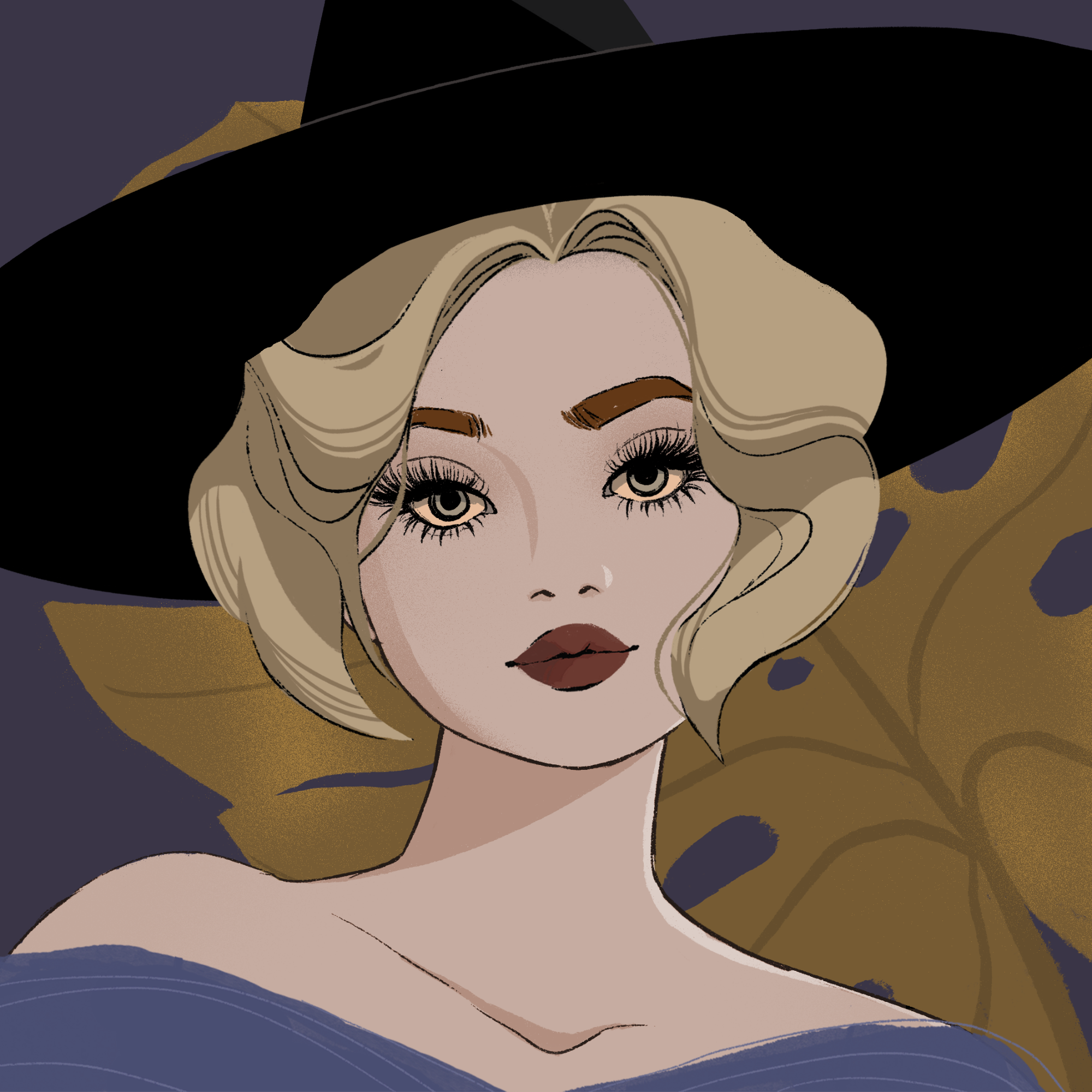 a portrait of Amyris the radiant