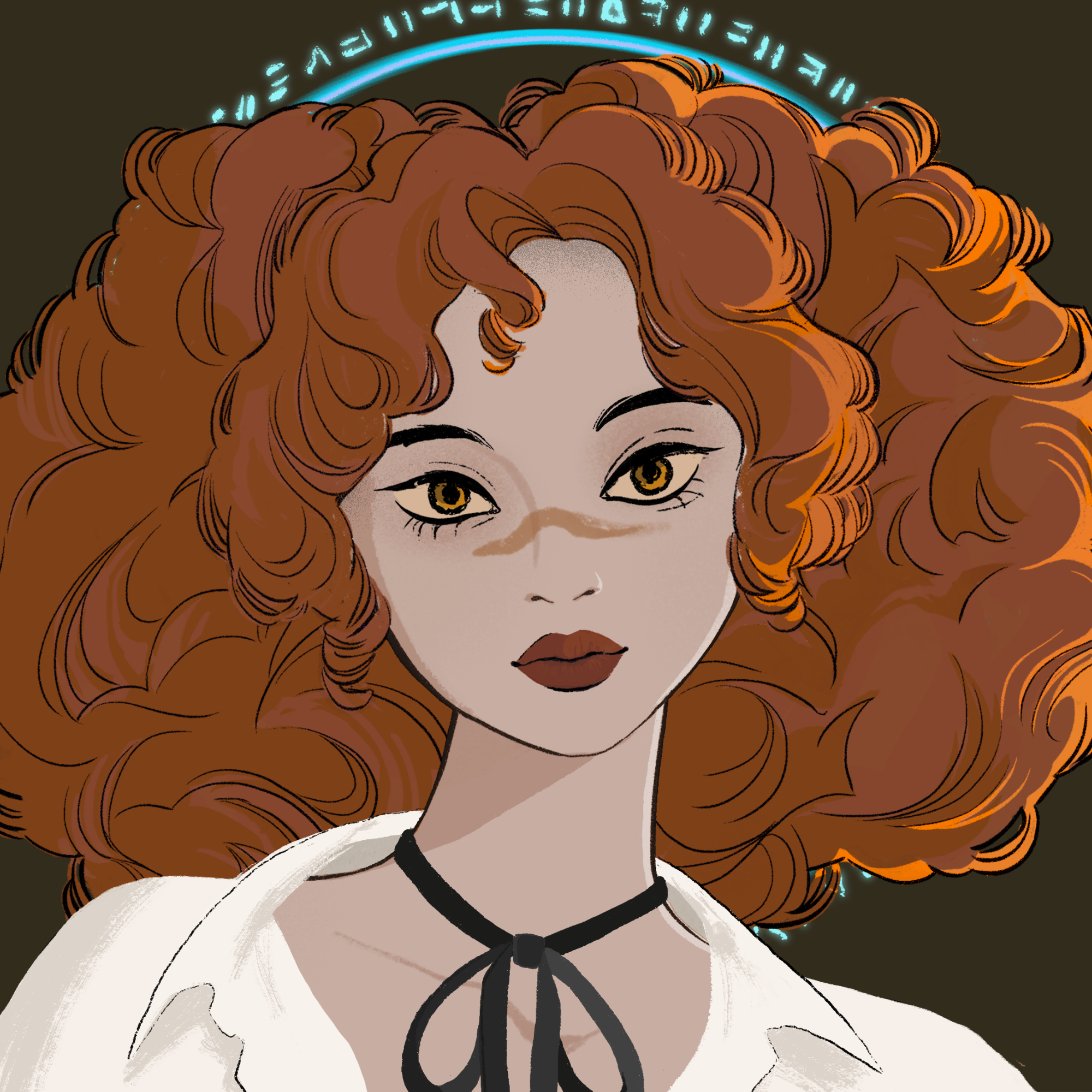 a portrait of Redshift the persistent