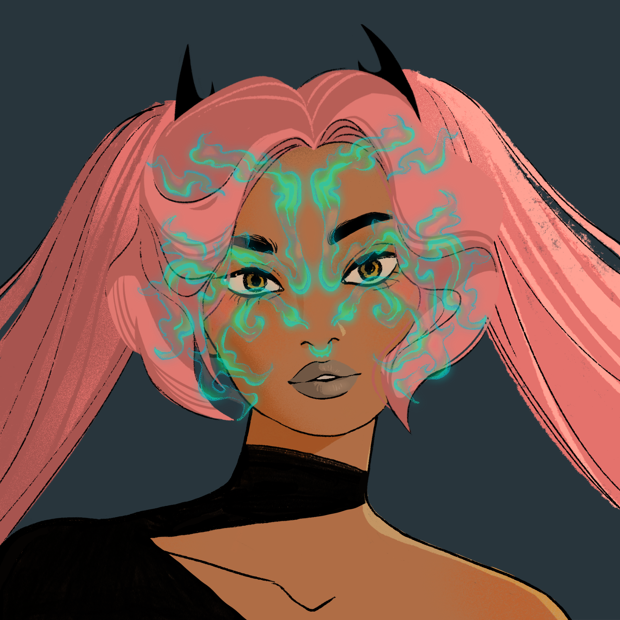 a portrait of Neutrino the perfunct