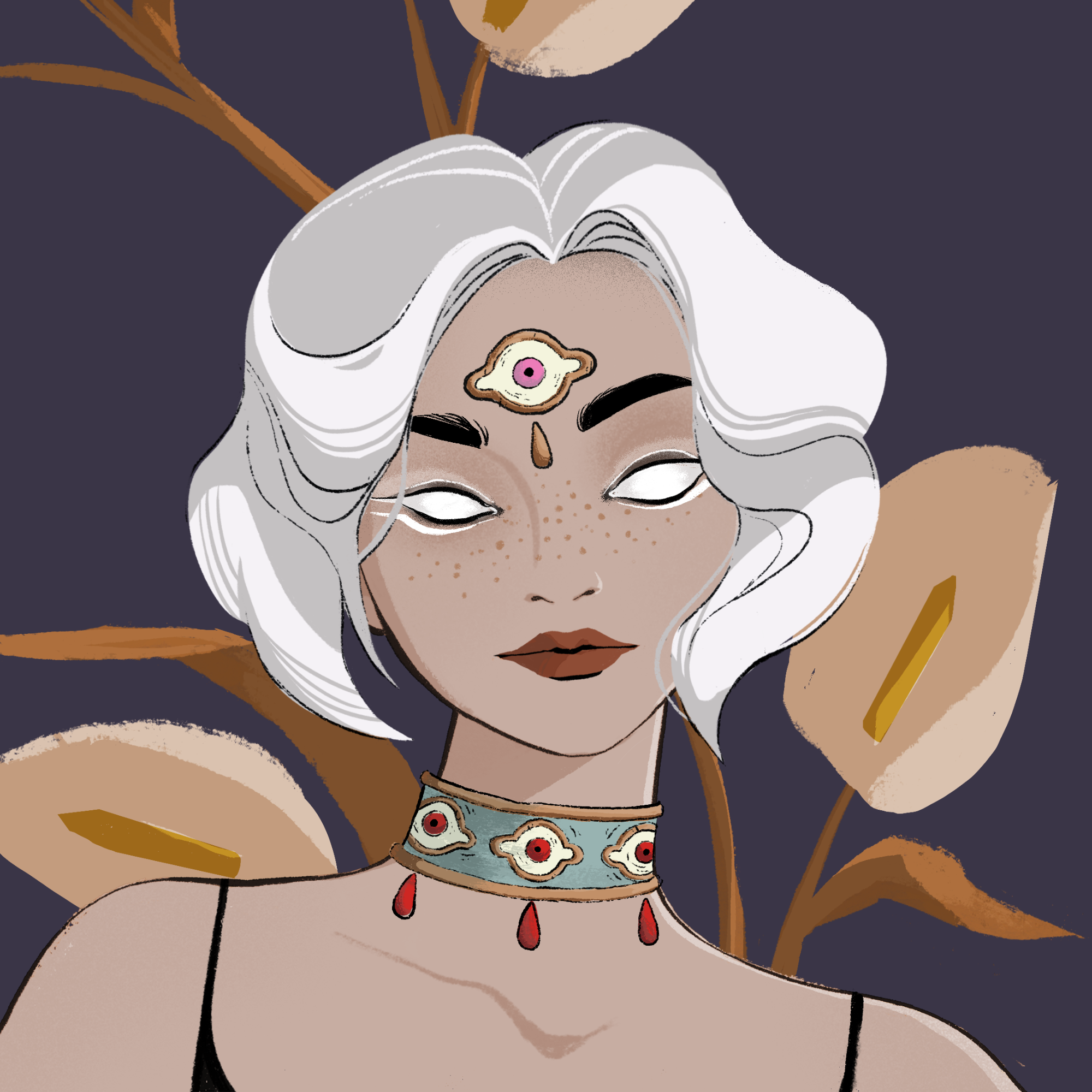 a portrait of Cherry the infinite
