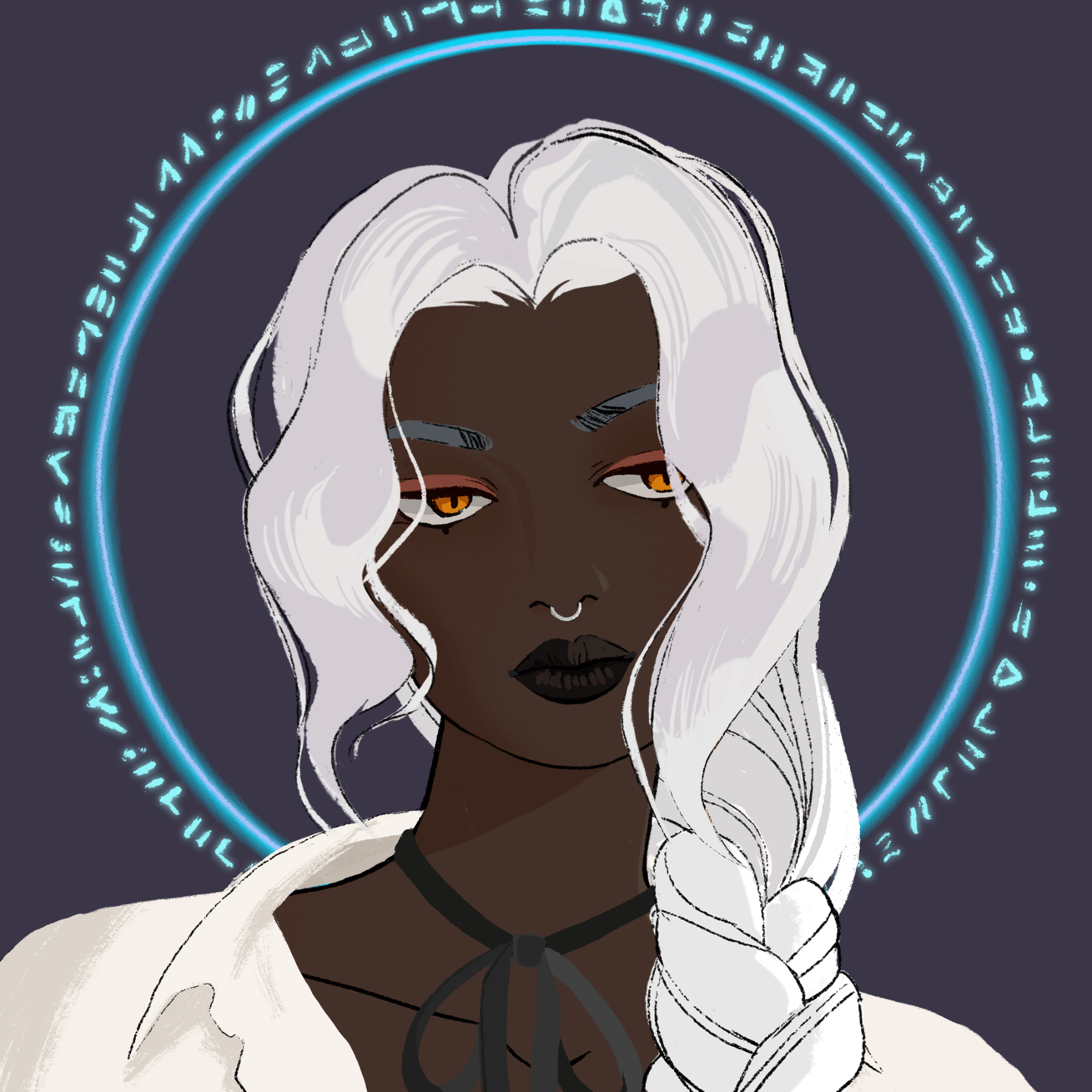 a portrait of Sagitta of the vivarium