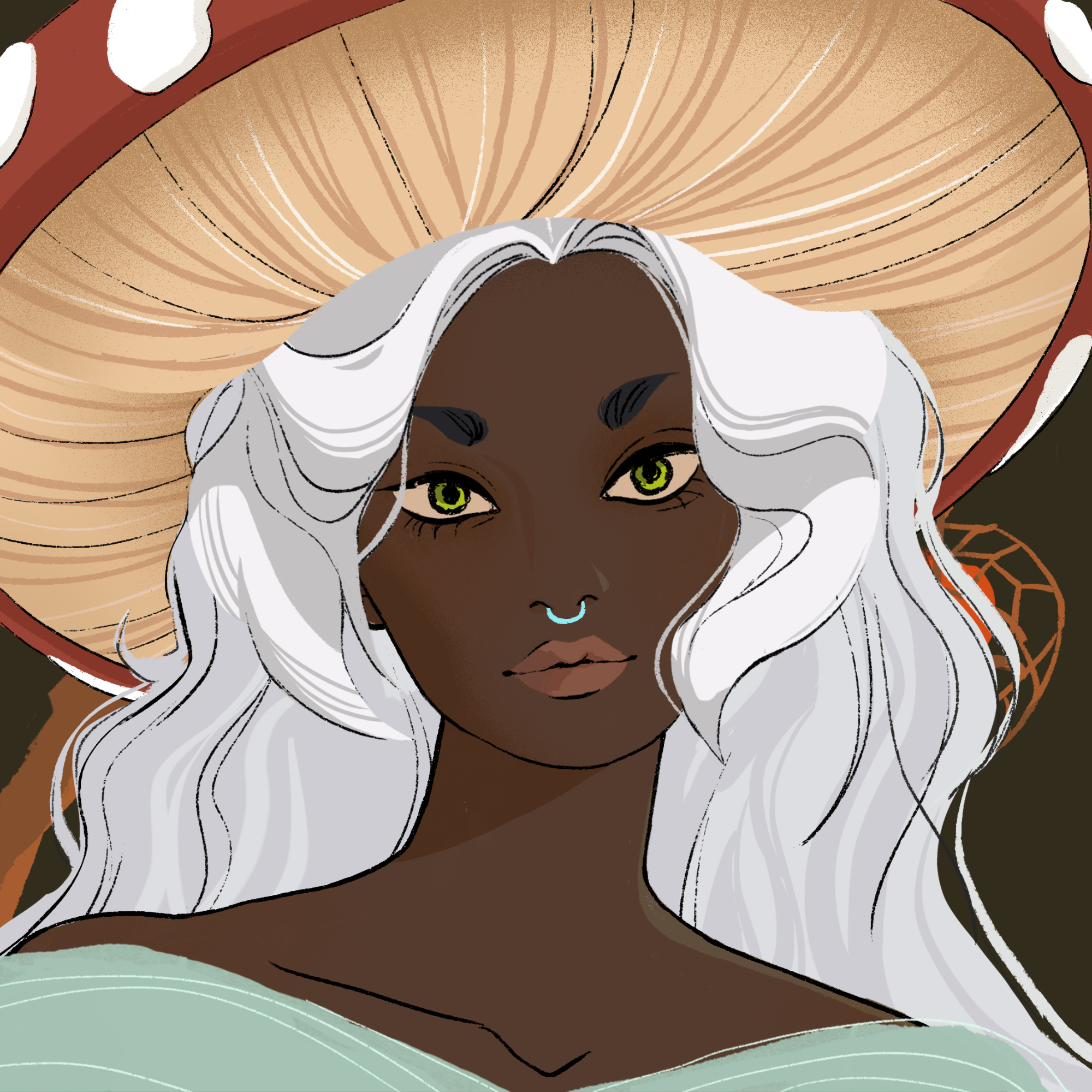 a portrait of Myrtle bucket