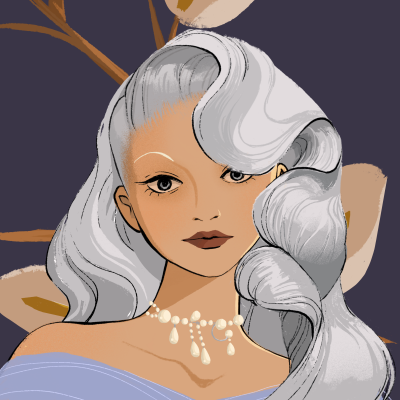 image of lady aquamarine