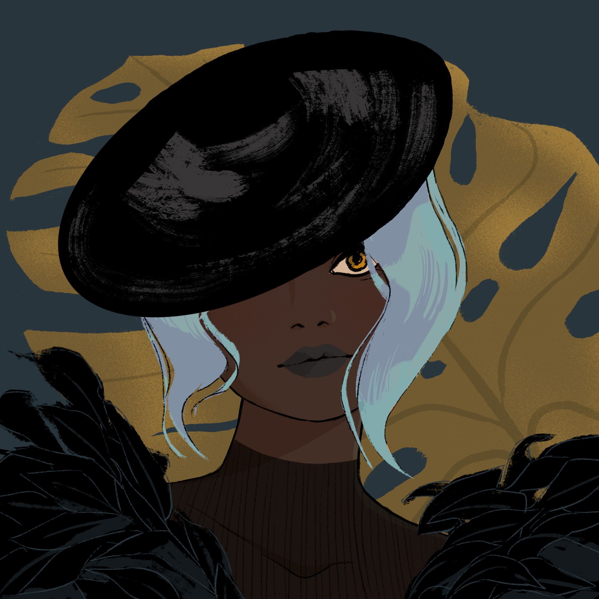 a portrait of Iron the midnight