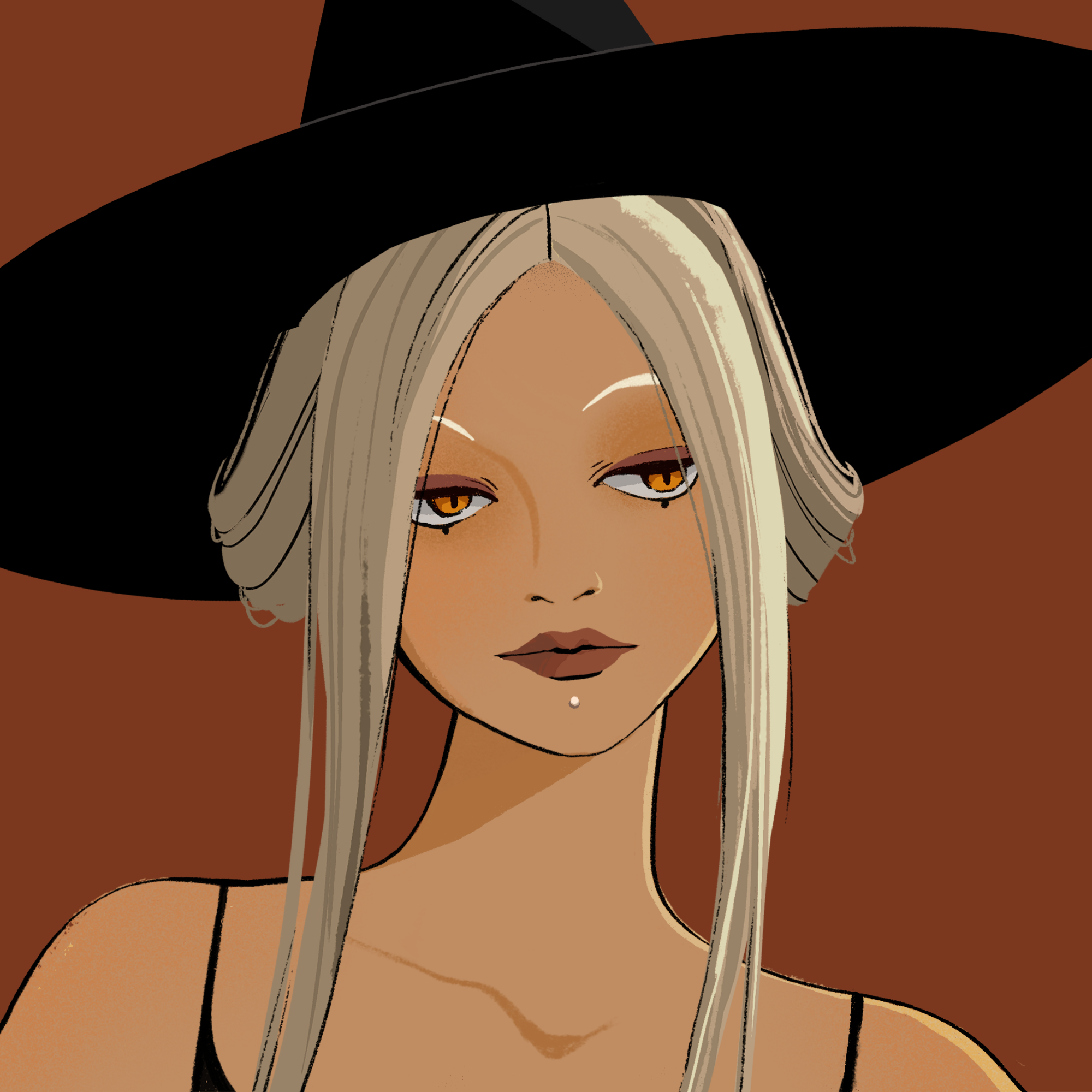 a portrait of Stevia of the woods