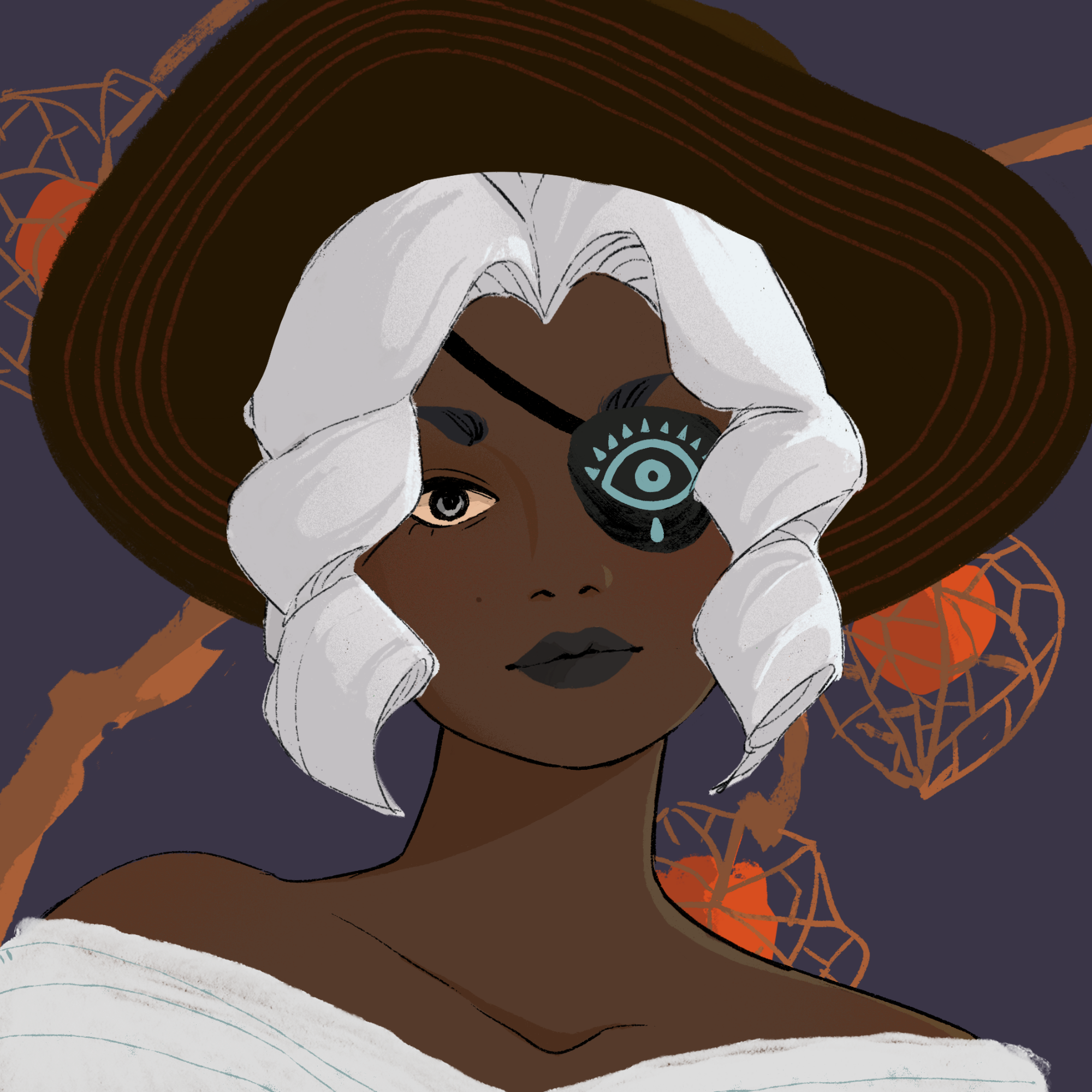 a portrait of Raspberry, the ambrosial puff