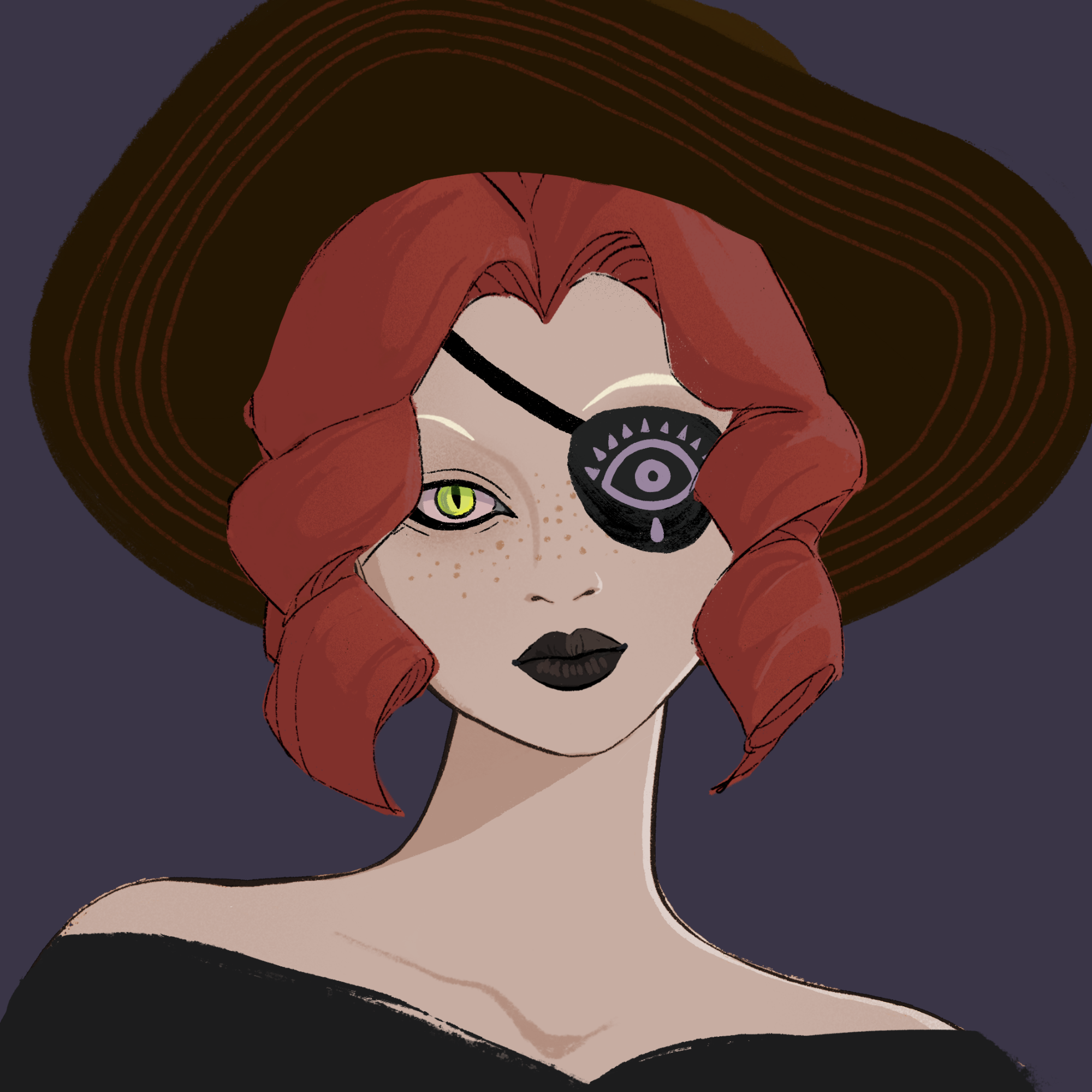 a portrait of Grape of the asylum