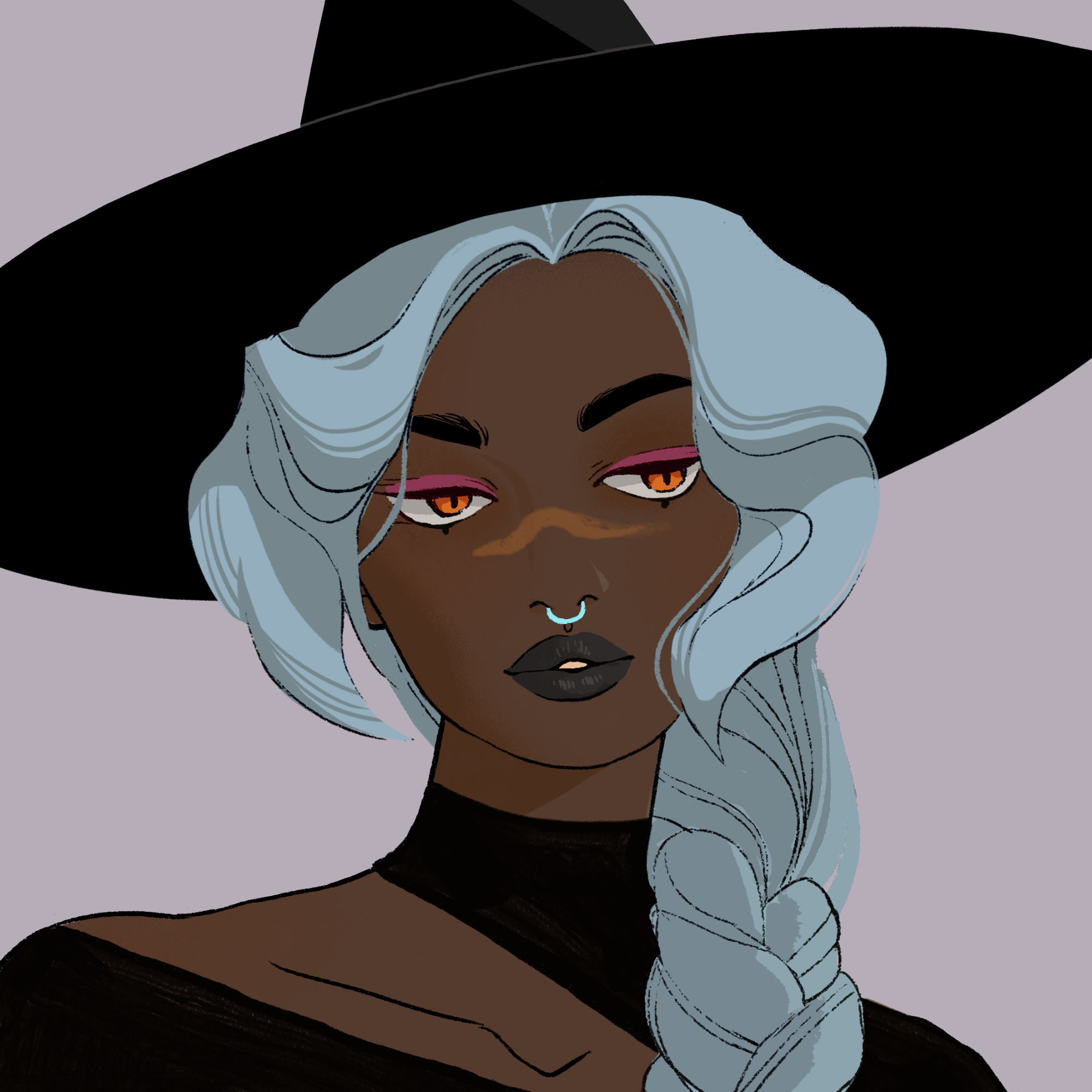 a portrait of Asacha, the burgundy feud