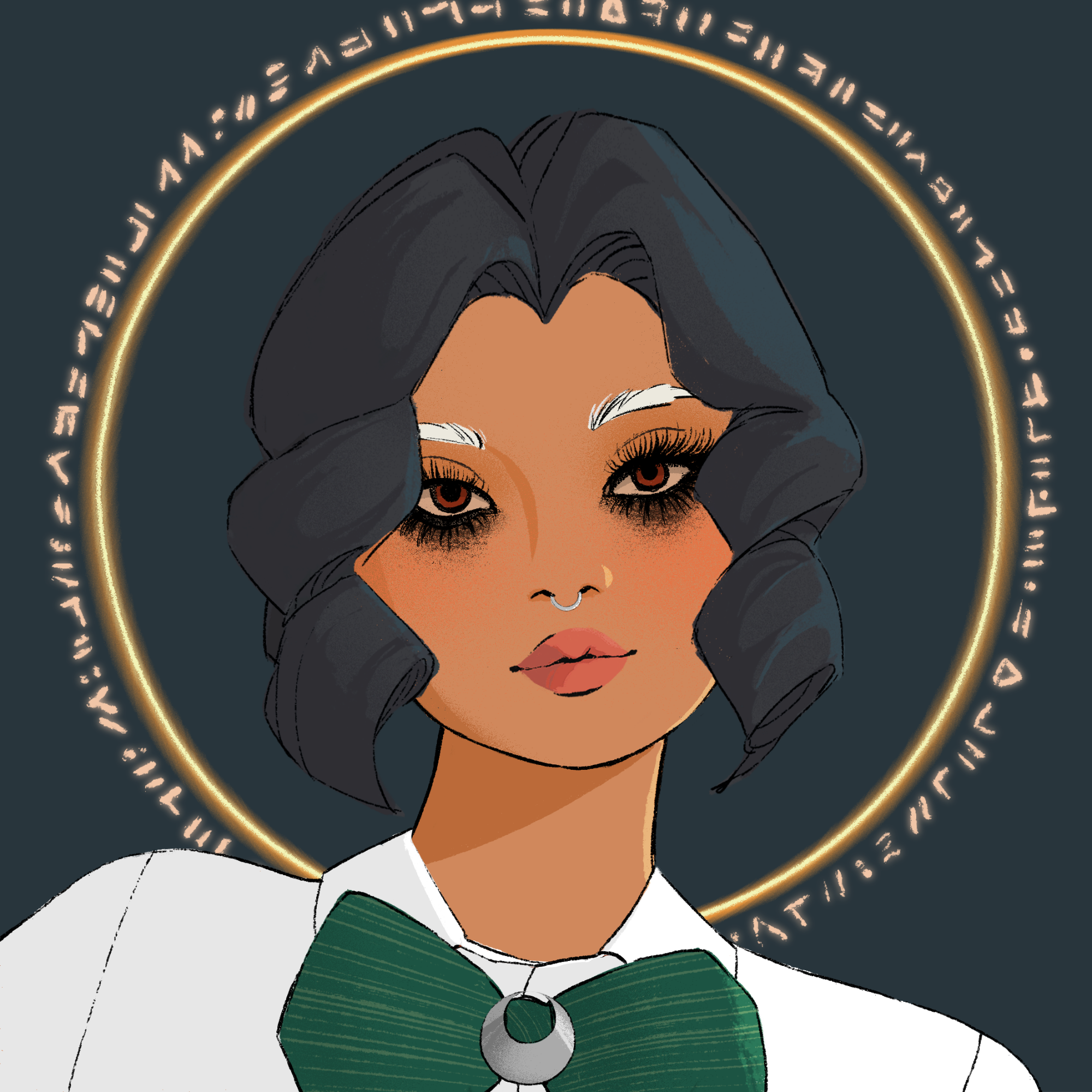 a portrait of Achernar the professional