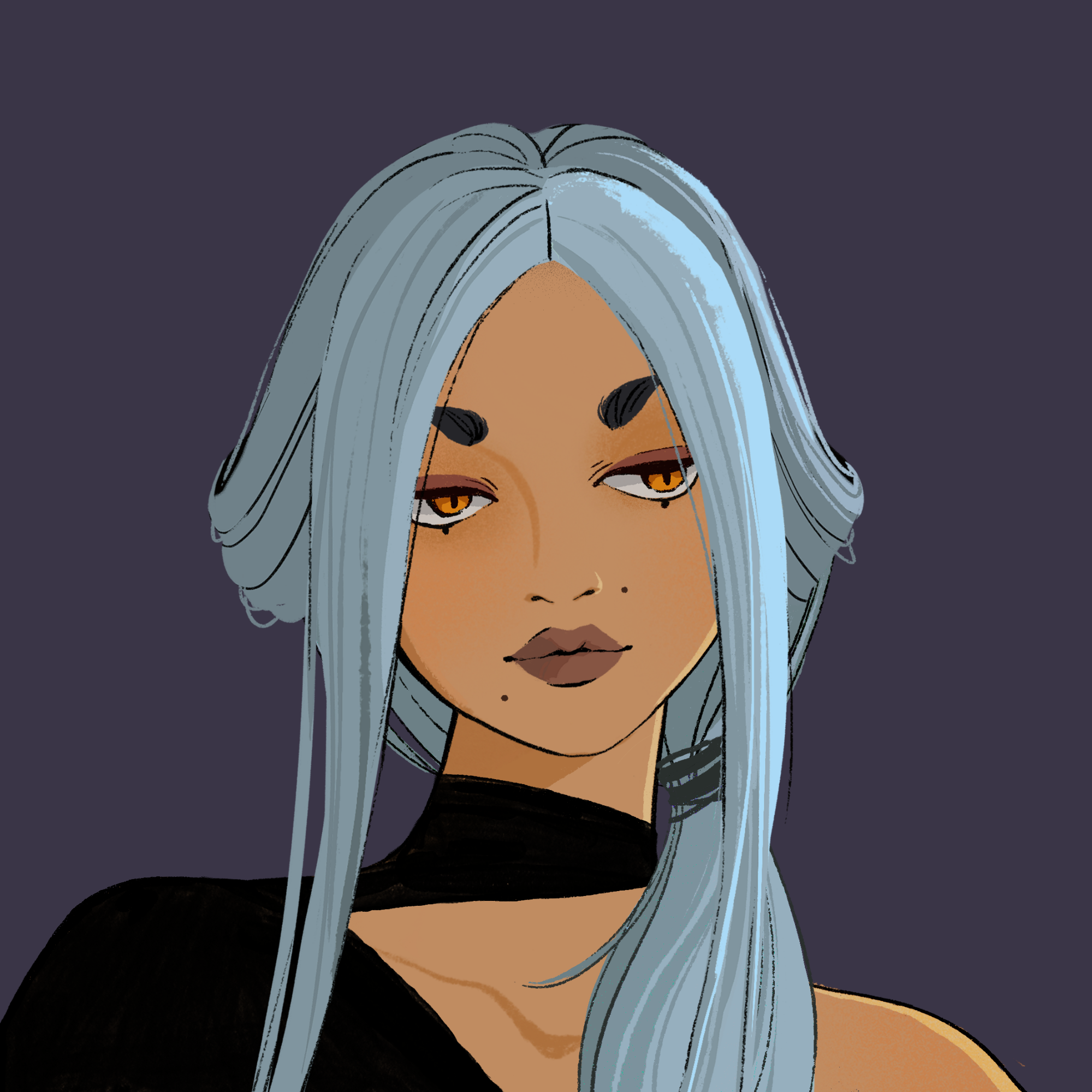 a portrait of Cesium, the infinite solace
