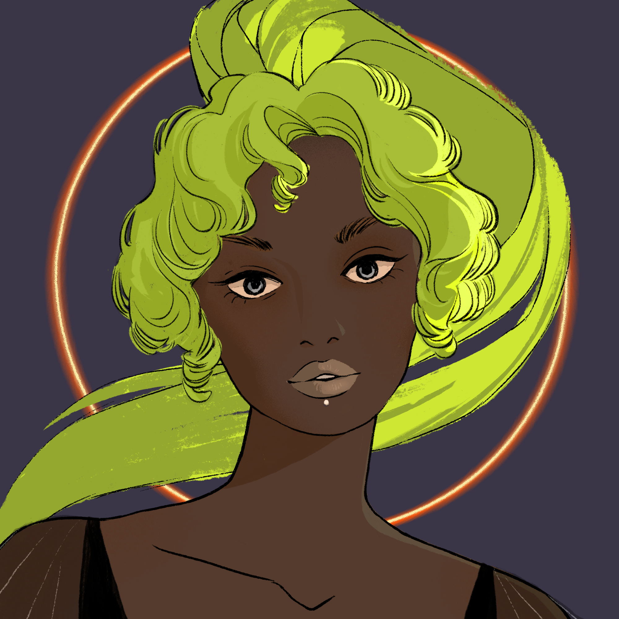 a portrait of Agena, the brilliant hyperplane