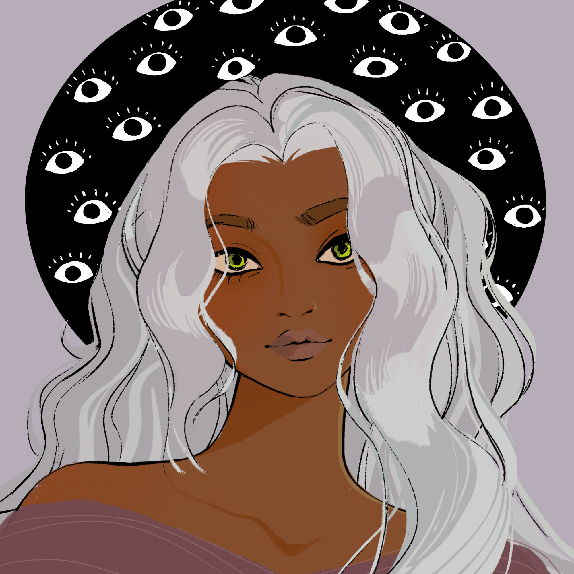 a portrait of Orchis, the spry saucer