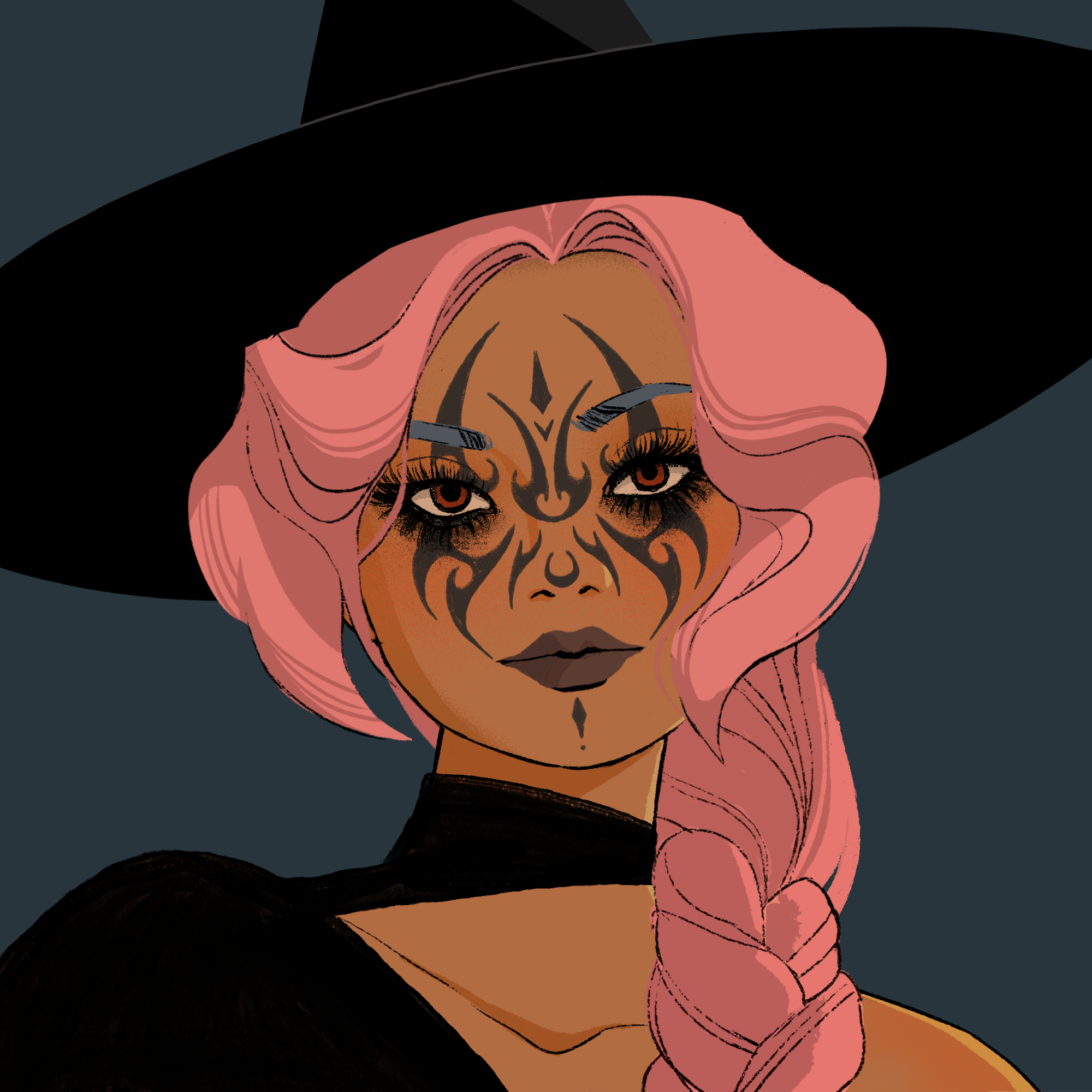 a portrait of Fogo the splintered