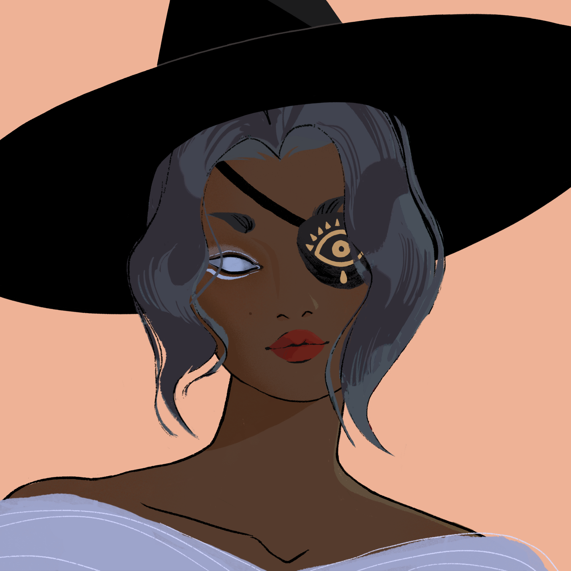 a portrait of Sibyl, the dry sponge