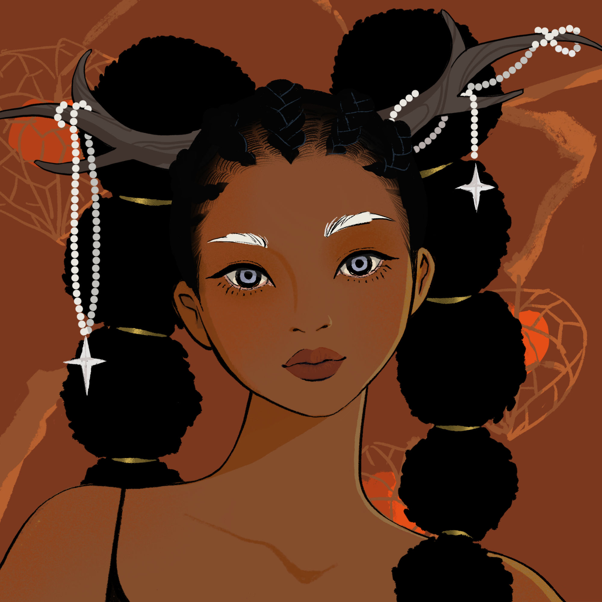 a portrait of Mugwort the curious