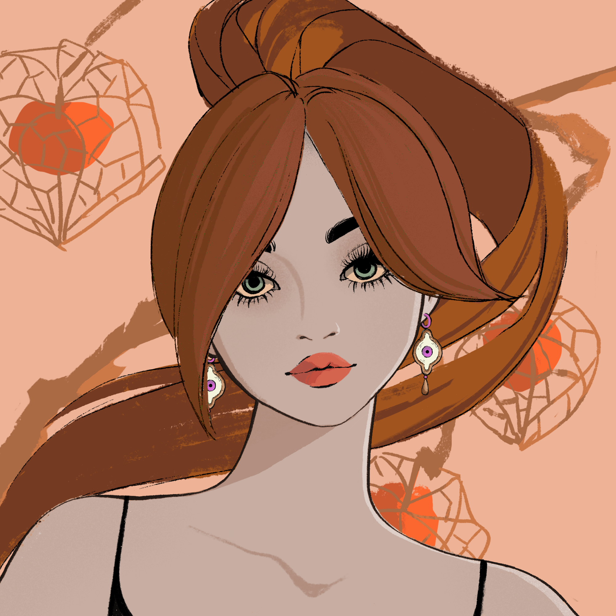a portrait of Papaya of the orrery