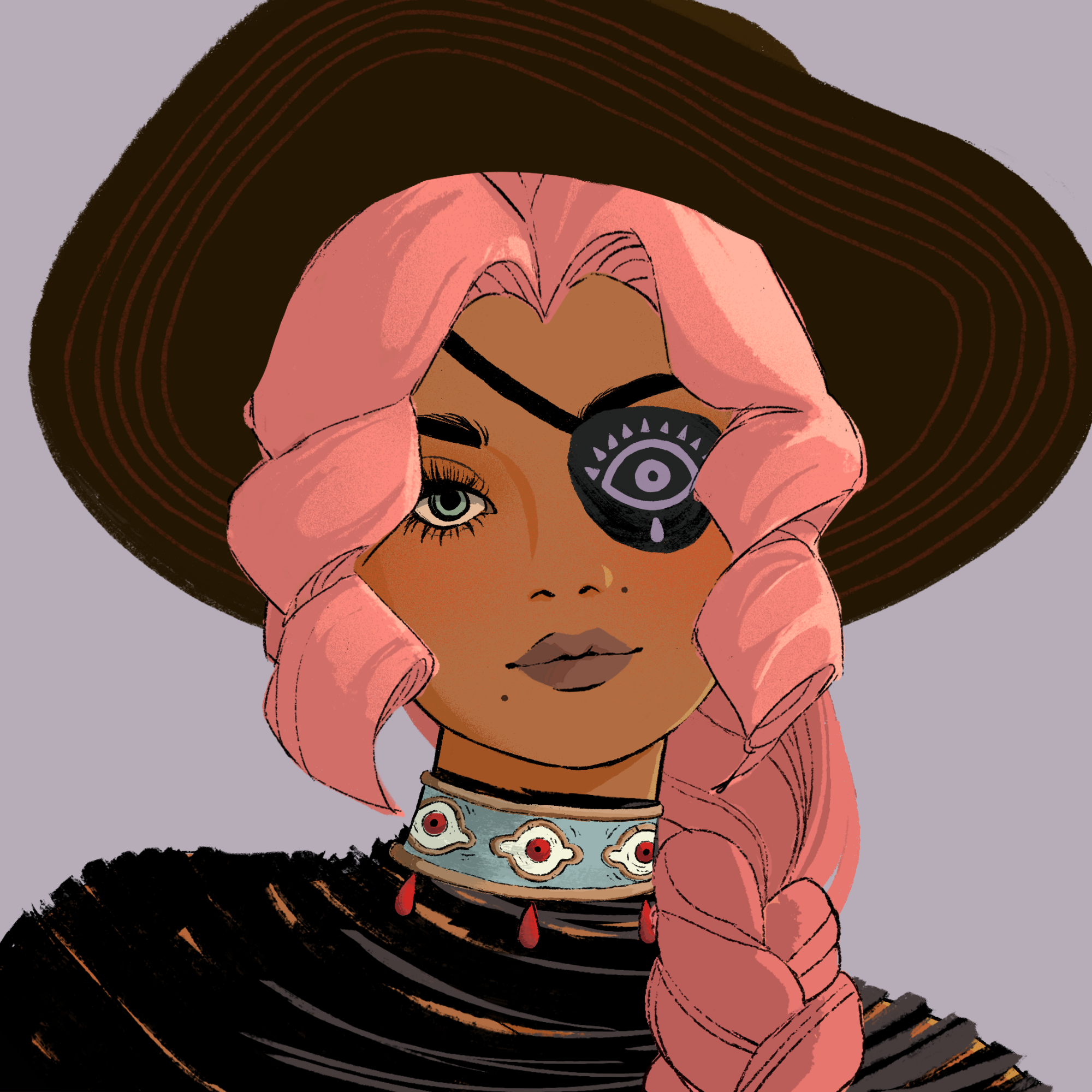 a portrait of Rosa the brackish