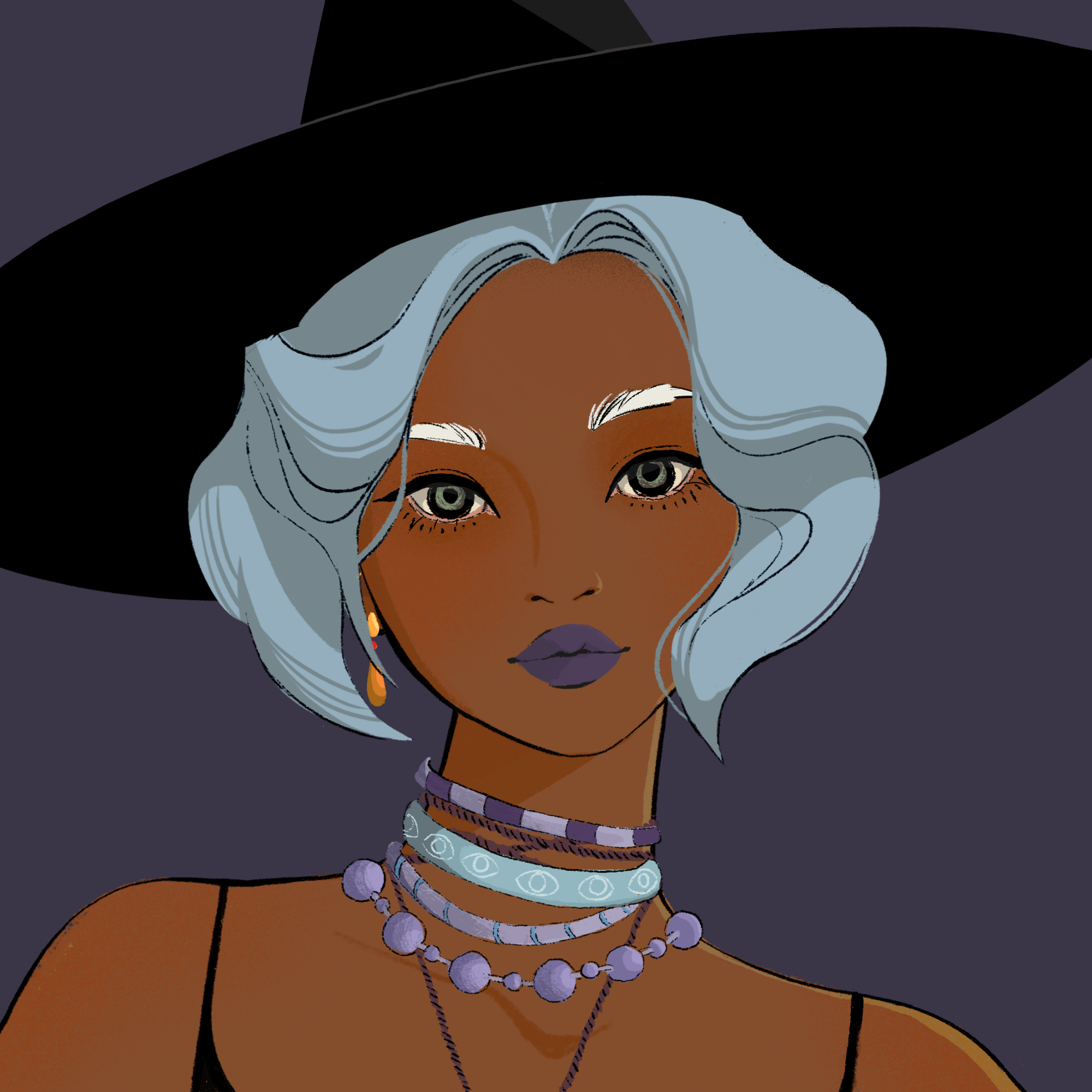 a portrait of Drought, the blithe permafrost