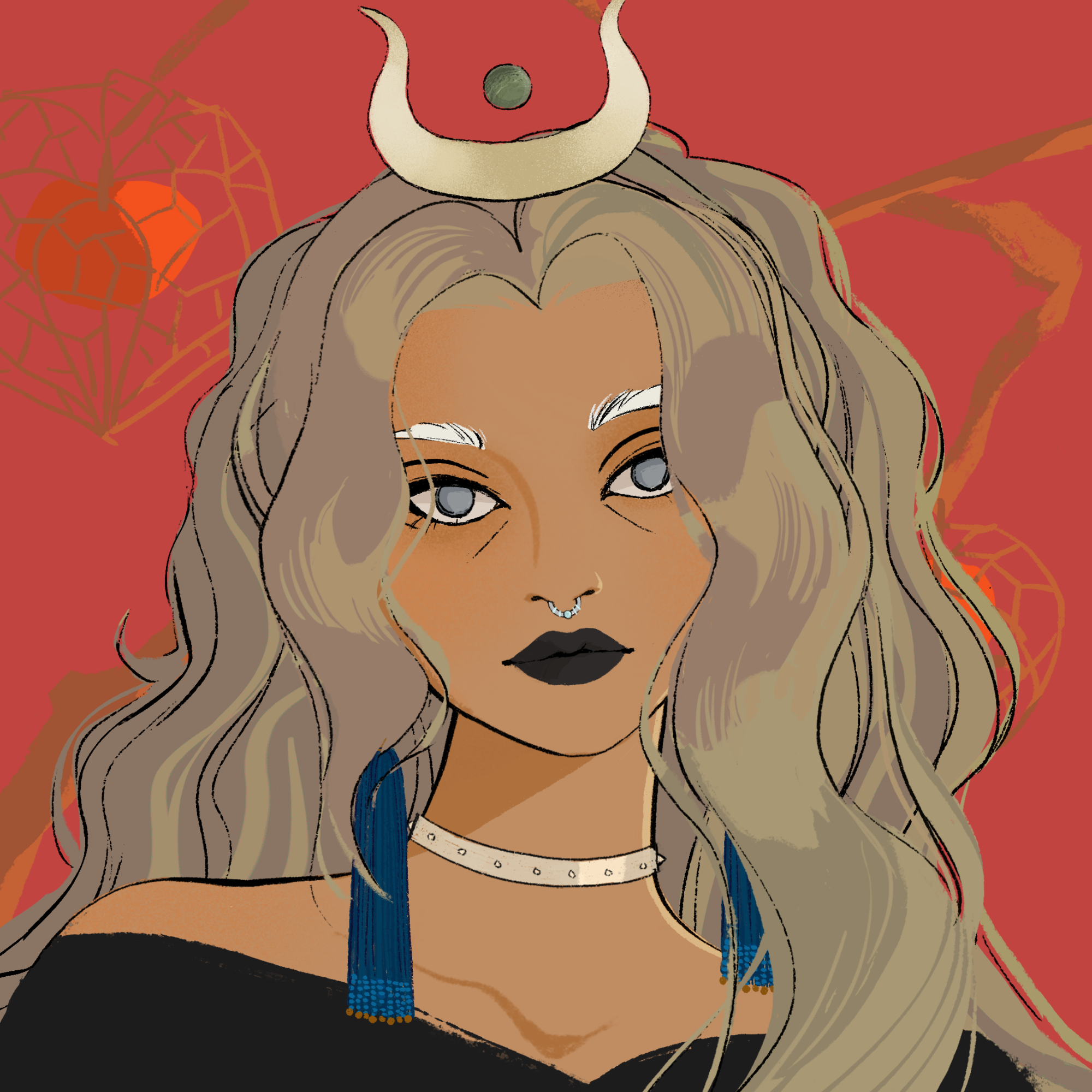 a portrait of Lady cello