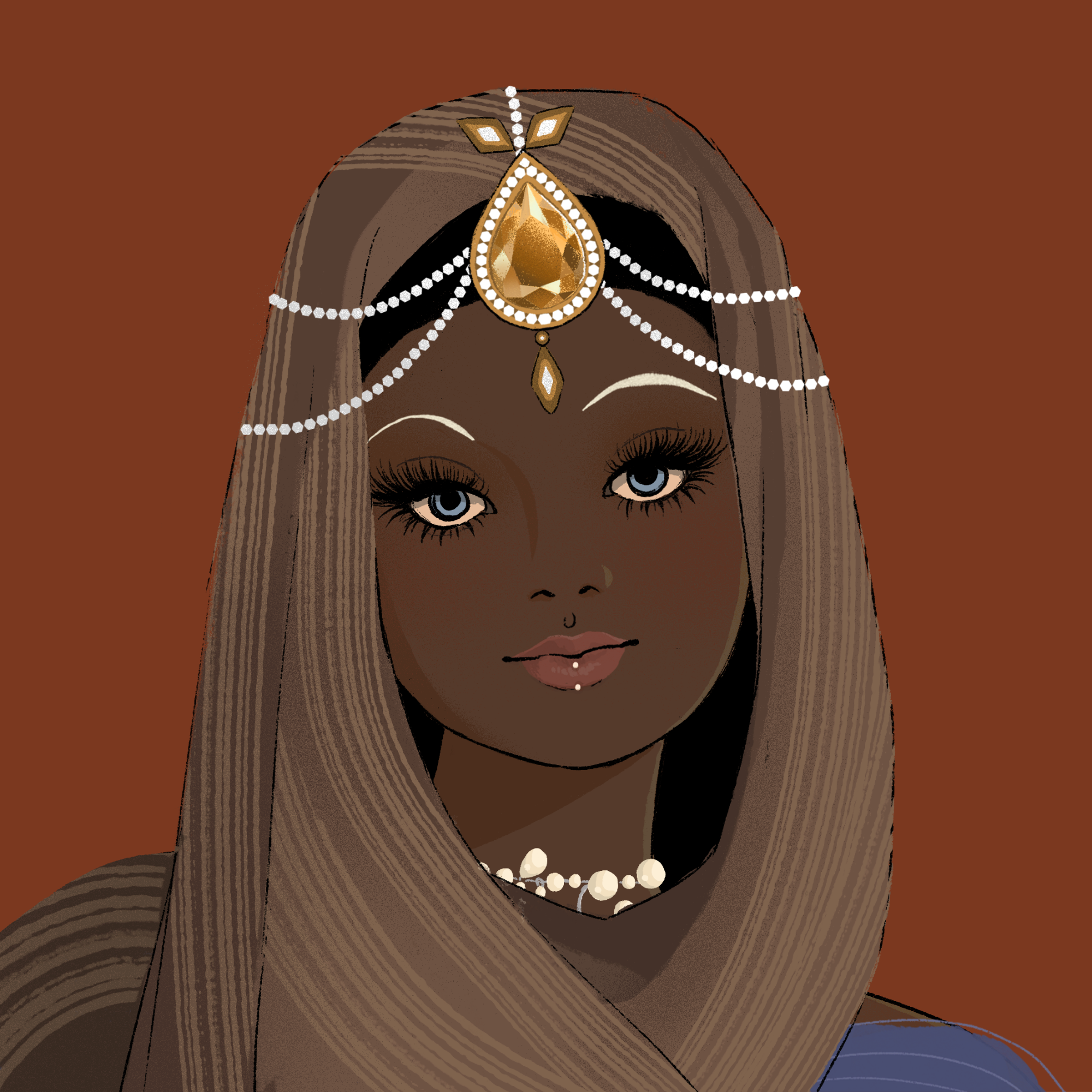 a portrait of Taffeta