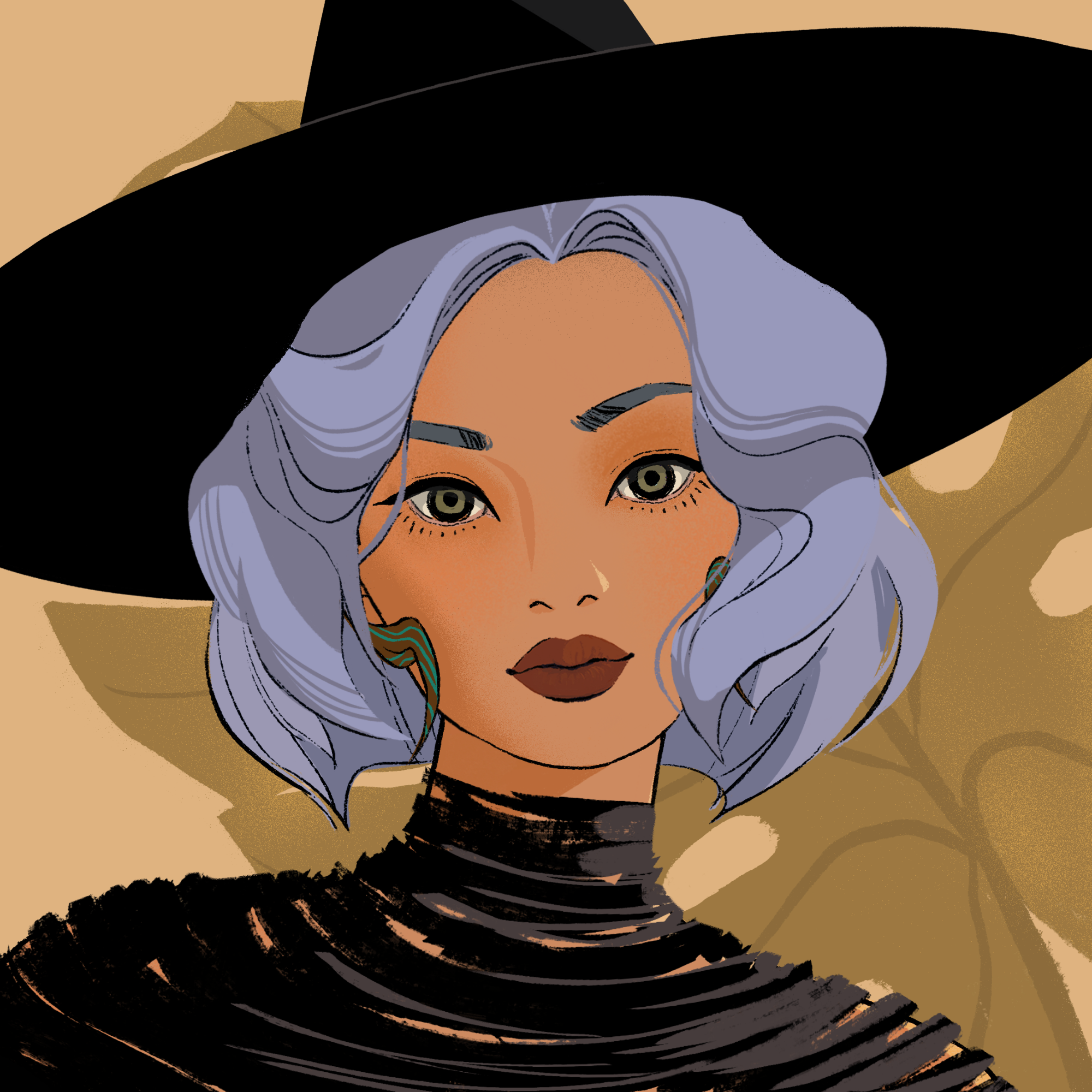 a portrait of Lolo, the insouciant dynamite