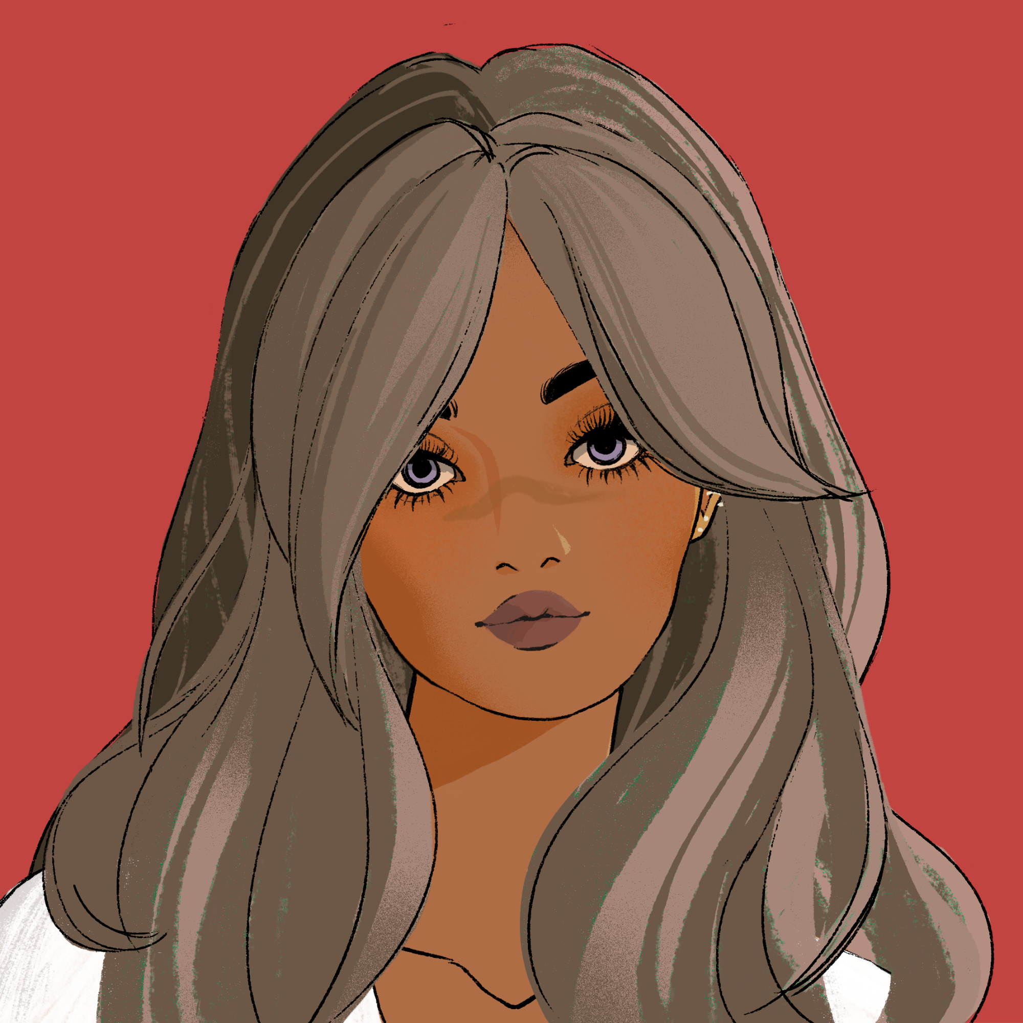a portrait of Zingana, the eternal grimoire