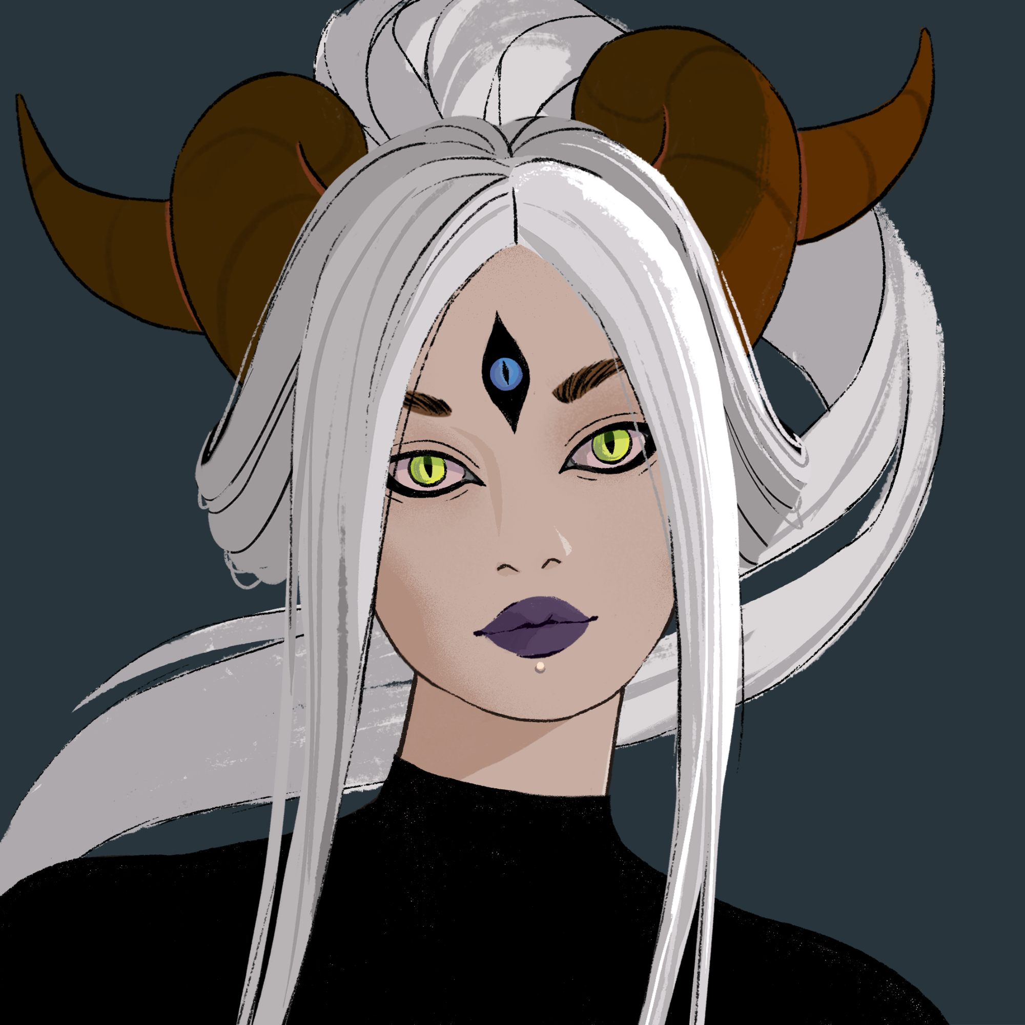 a portrait of Hailstorm sparkler