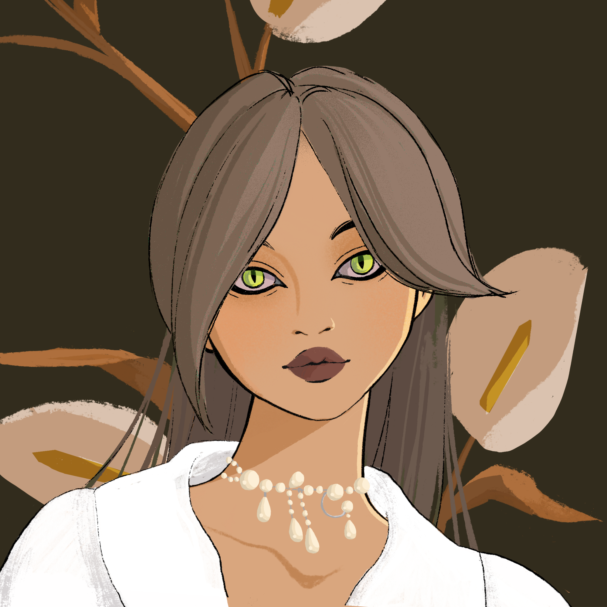 a portrait of Chrysoidine of the tower