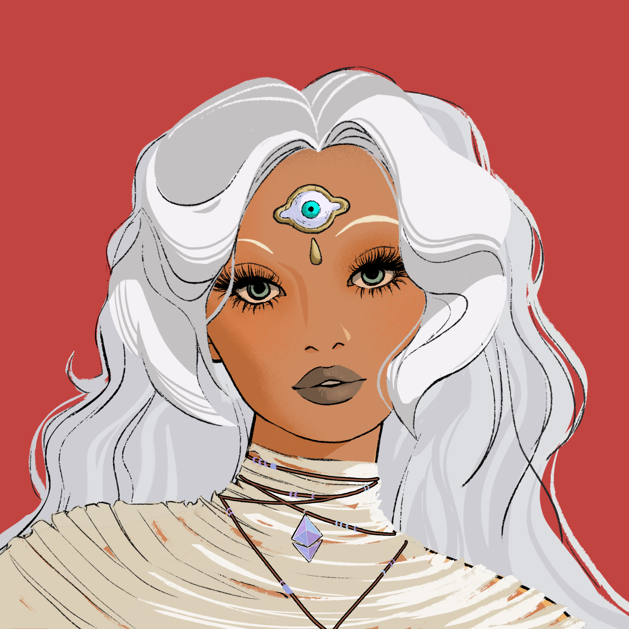 a portrait of Orange, the fair bubble