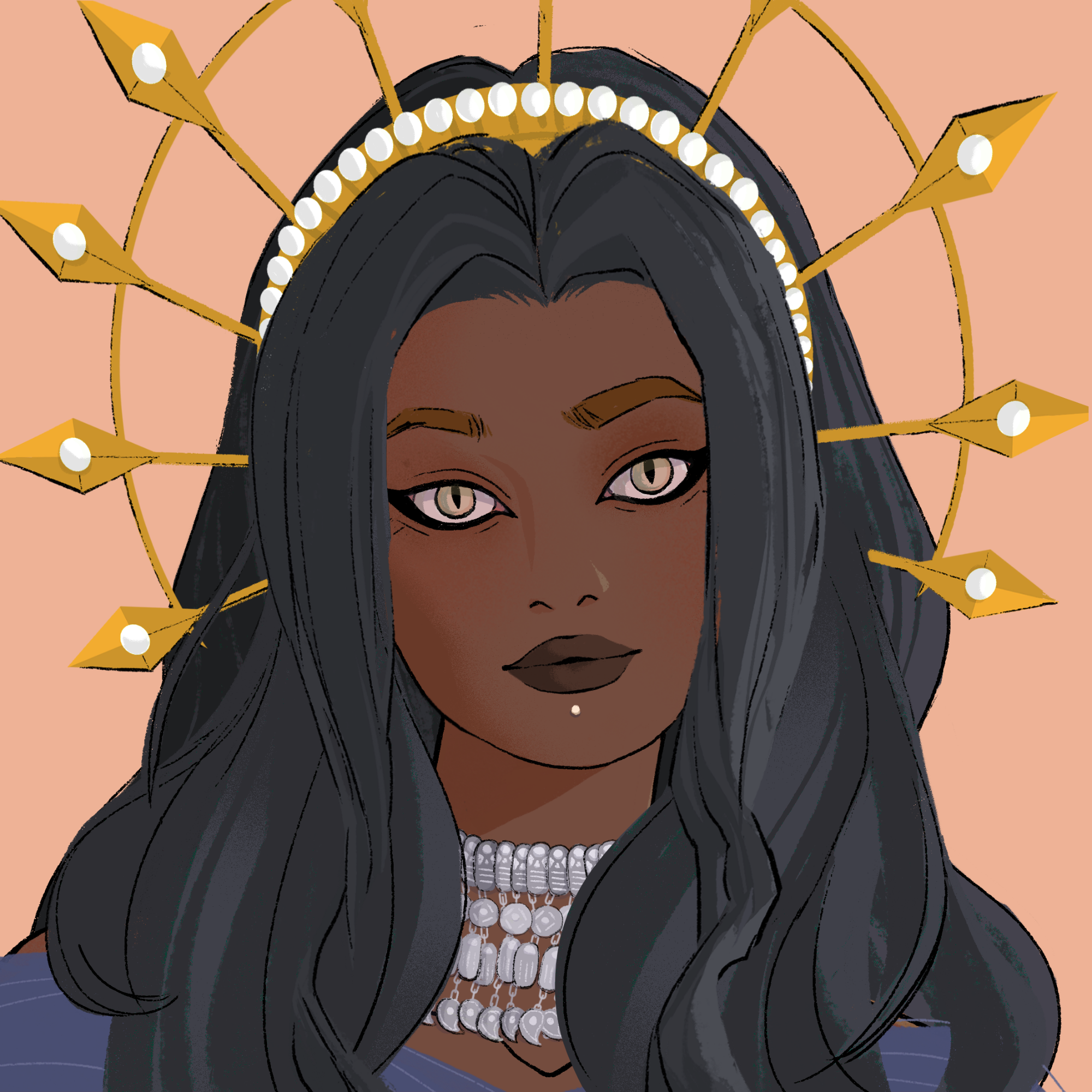 a portrait of Tourmaline, the charismatic curio