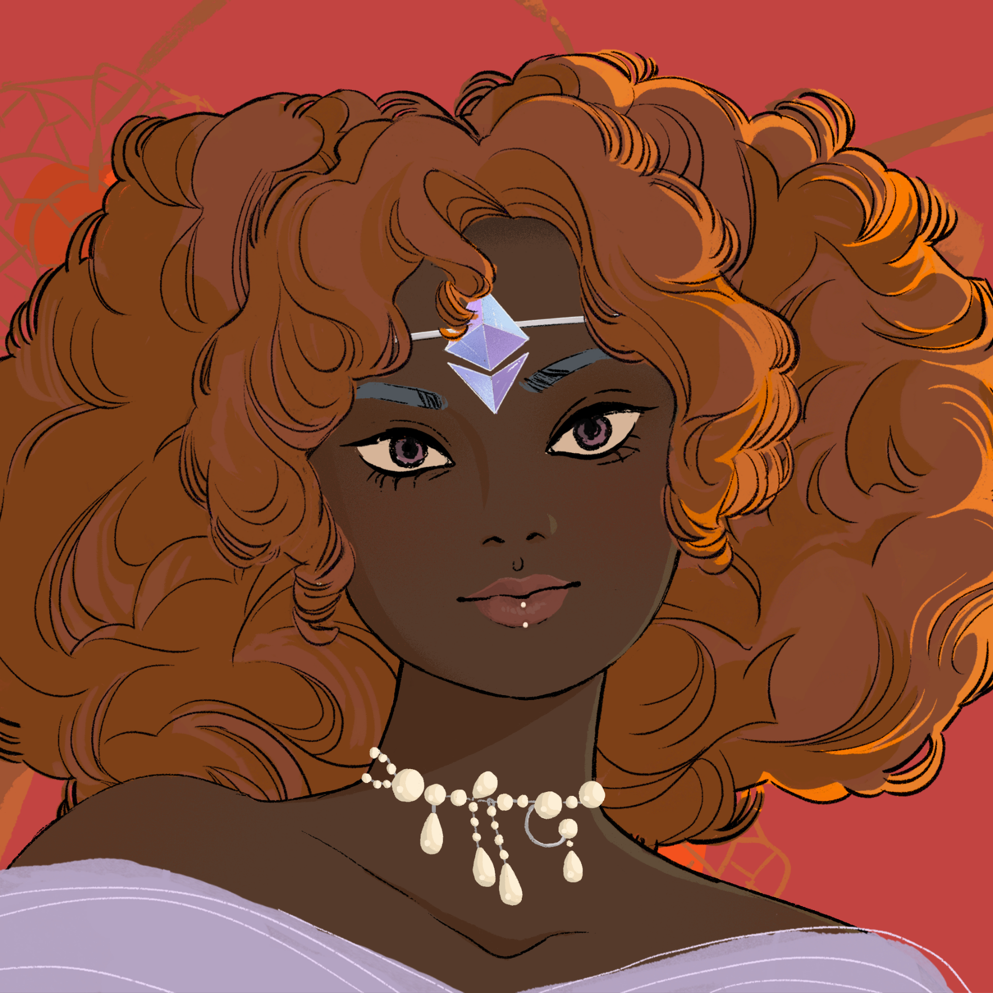 a portrait of Chorale, the luscious throne