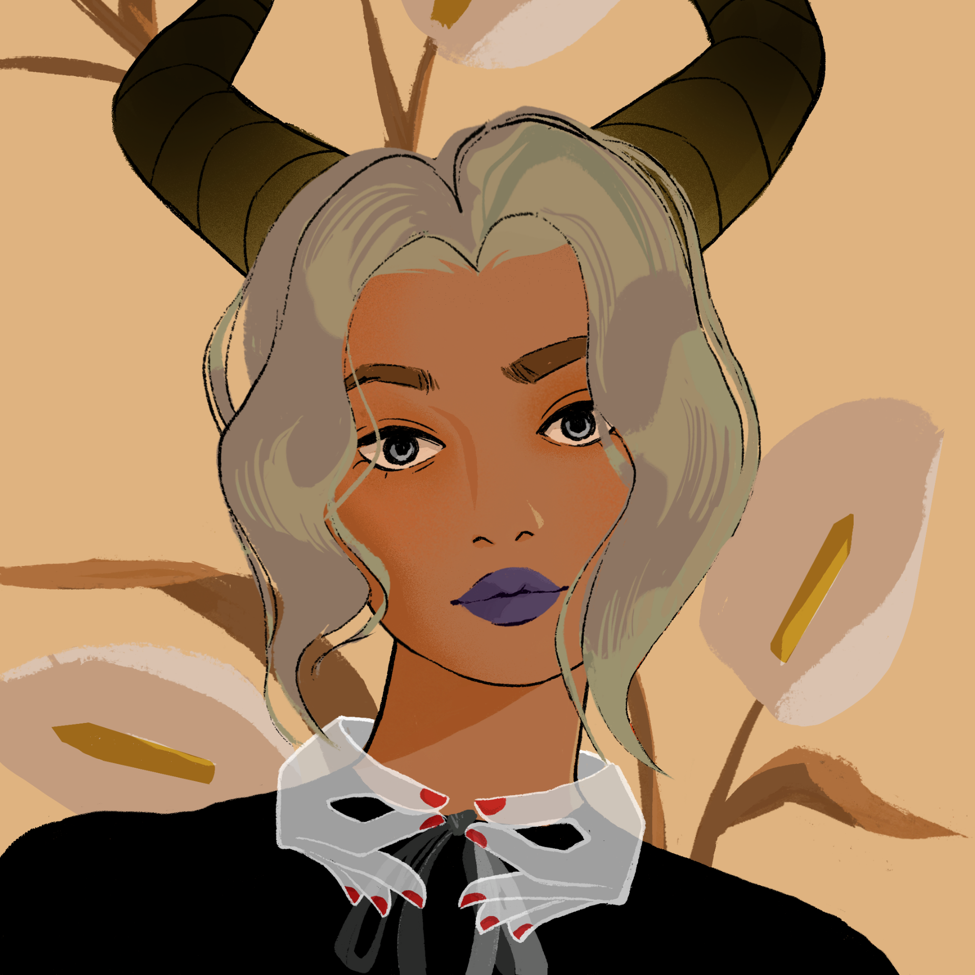 a portrait of Iroko nightmare