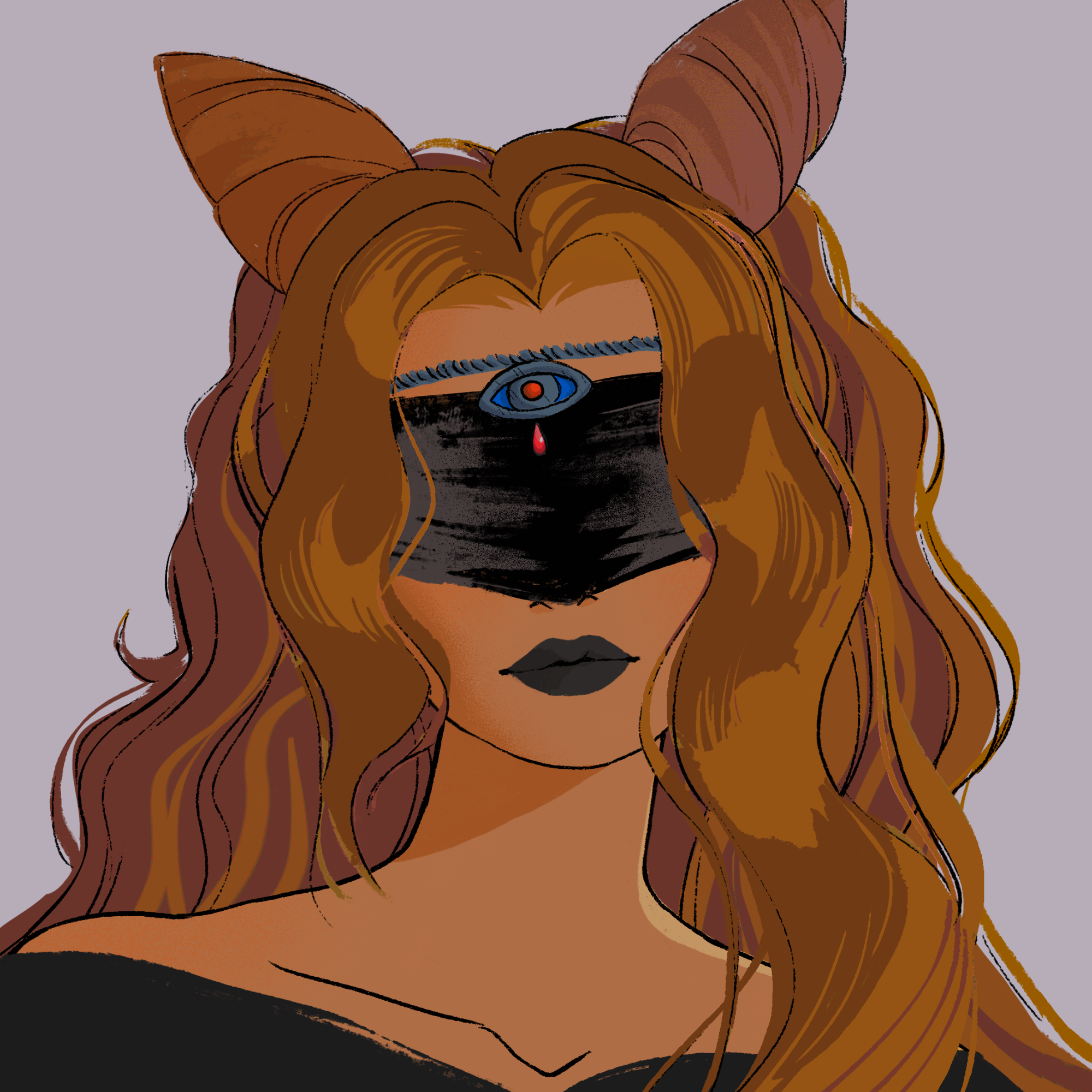 a portrait of Petunia, the unerring trance