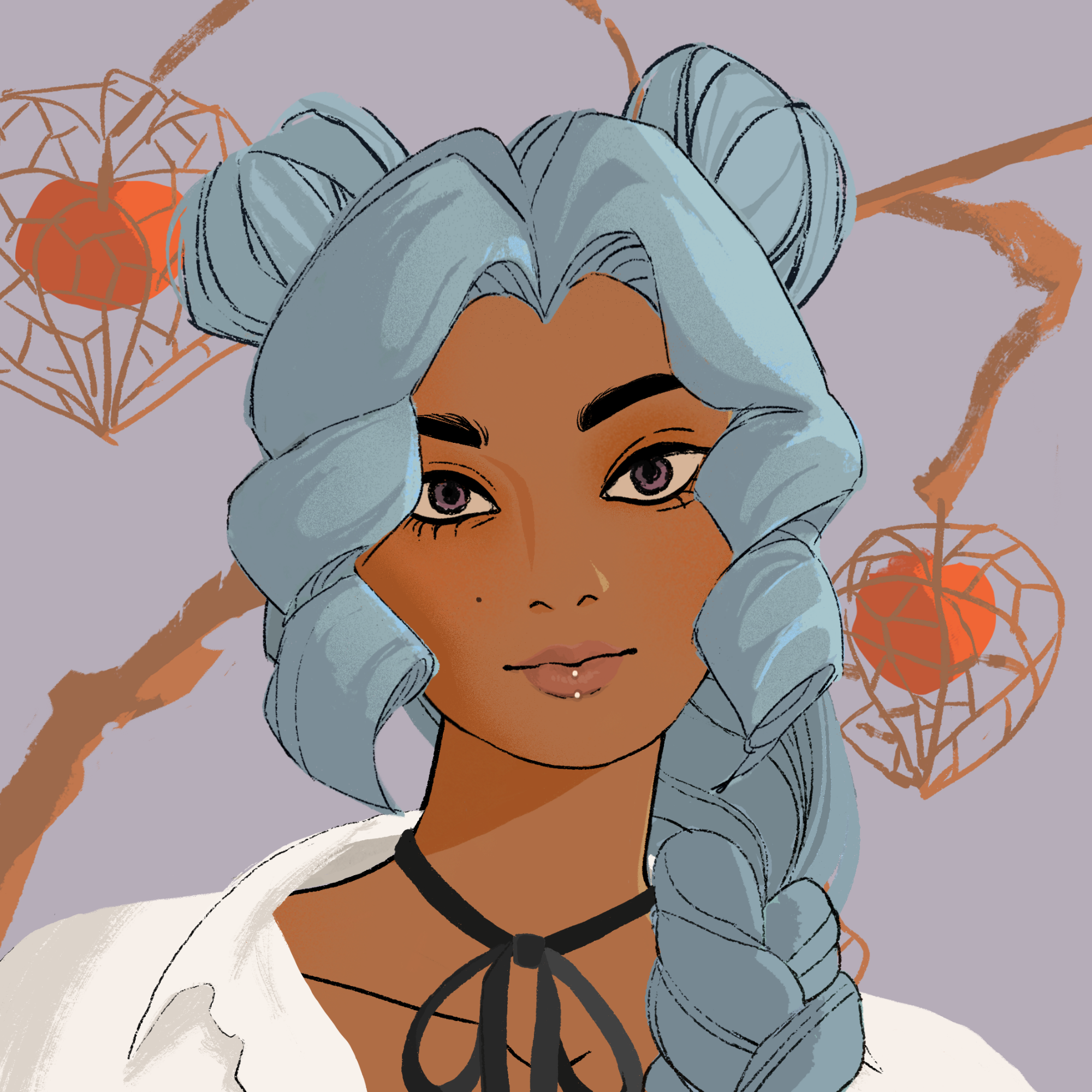 a portrait of Tarragon of the wastes