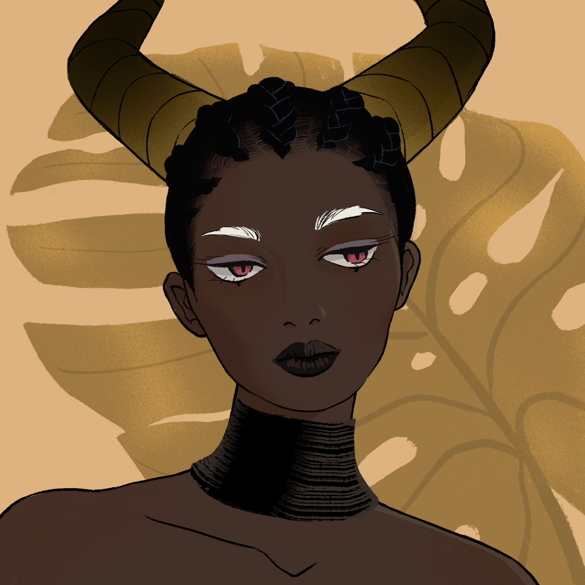 a portrait of Duststorm the rain-slicked