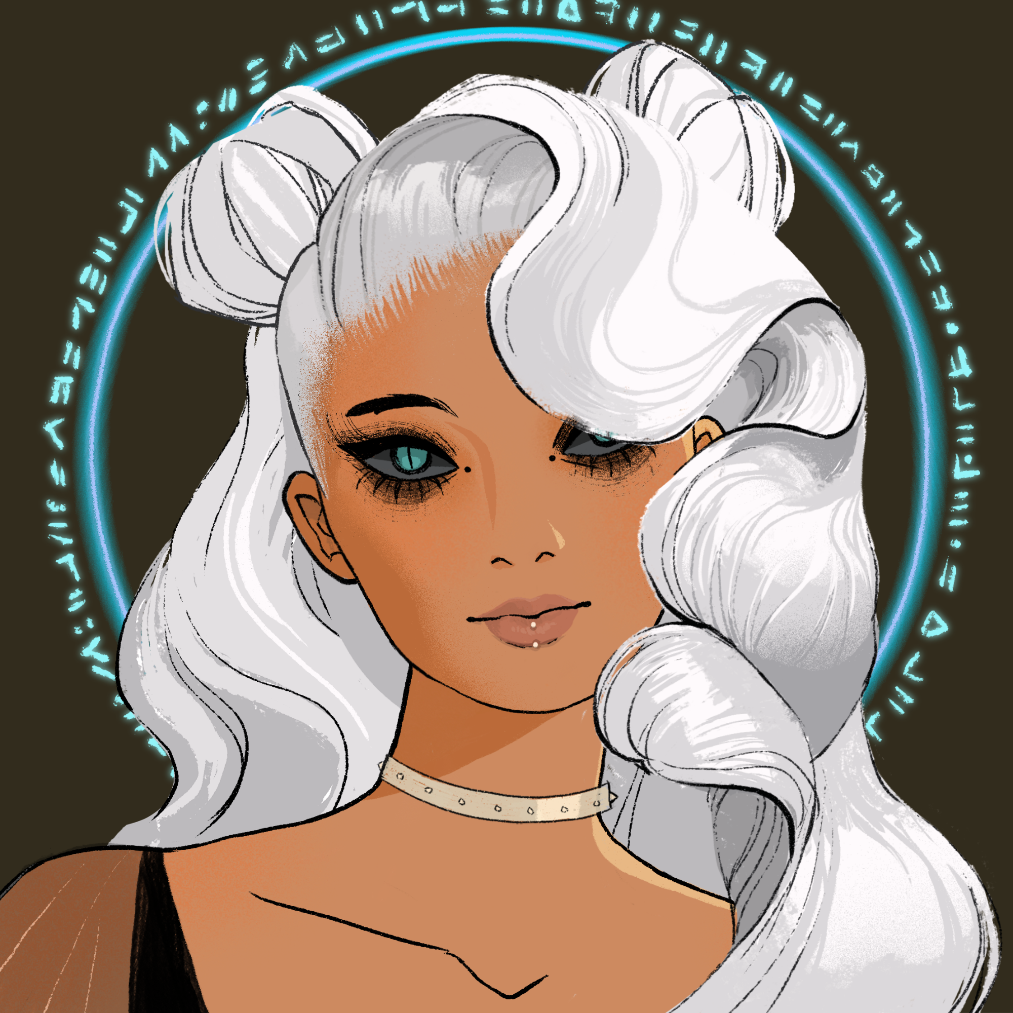 a portrait of Pyxis the remarkable