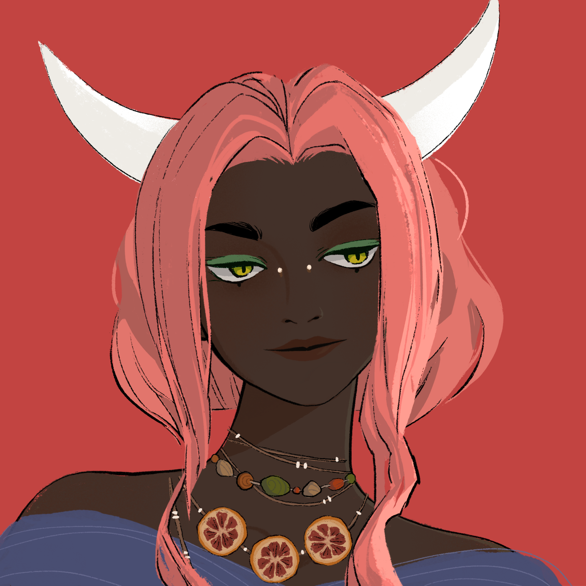 a portrait of Lavender of the swamp