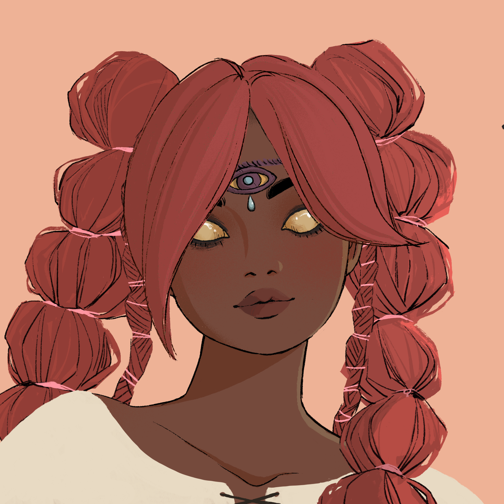 a portrait of Pear, the faint puzzle